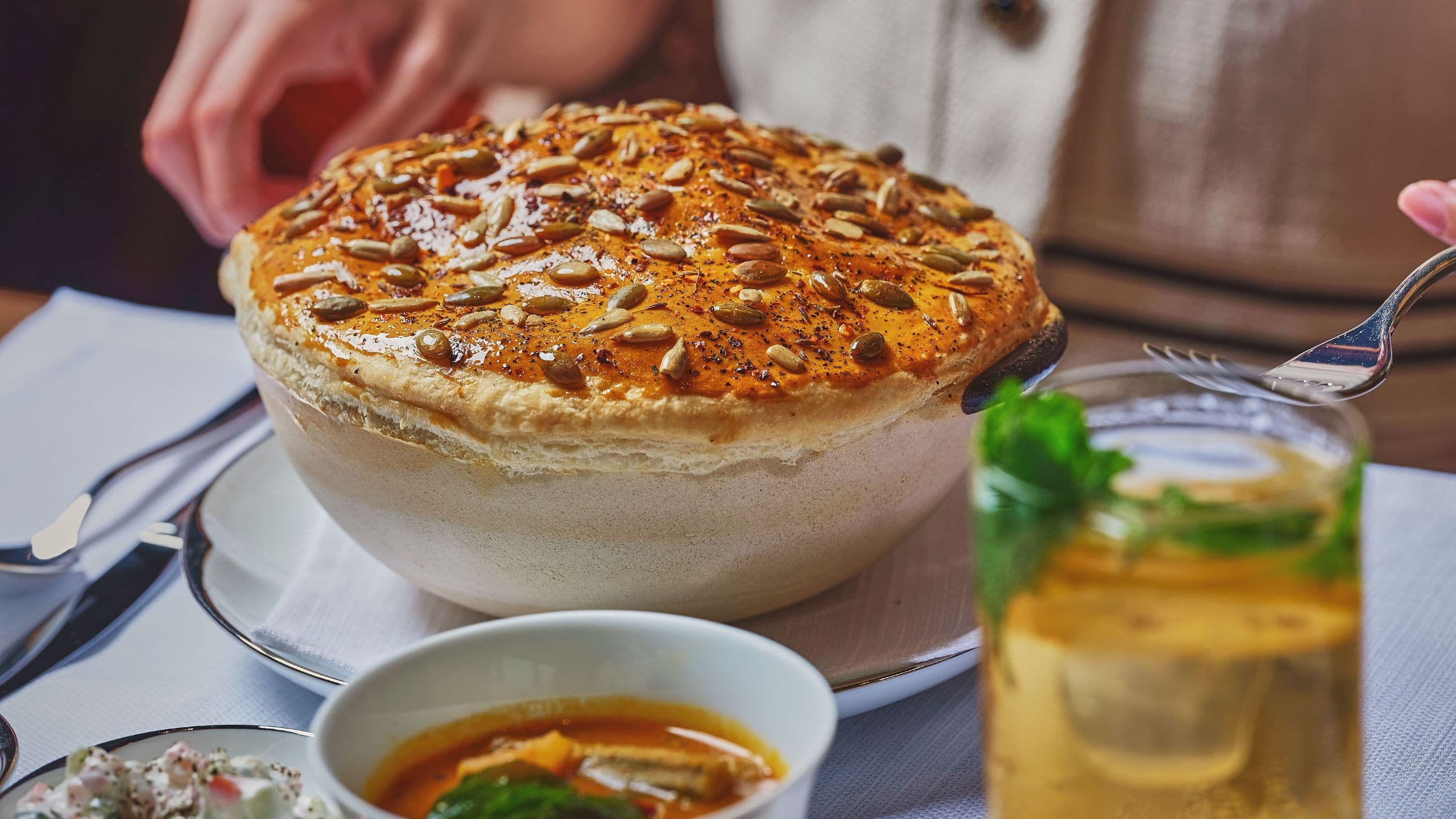 Park Hyatt Kuala Lumpur Puff Pastry Lamb Biryani Close Up