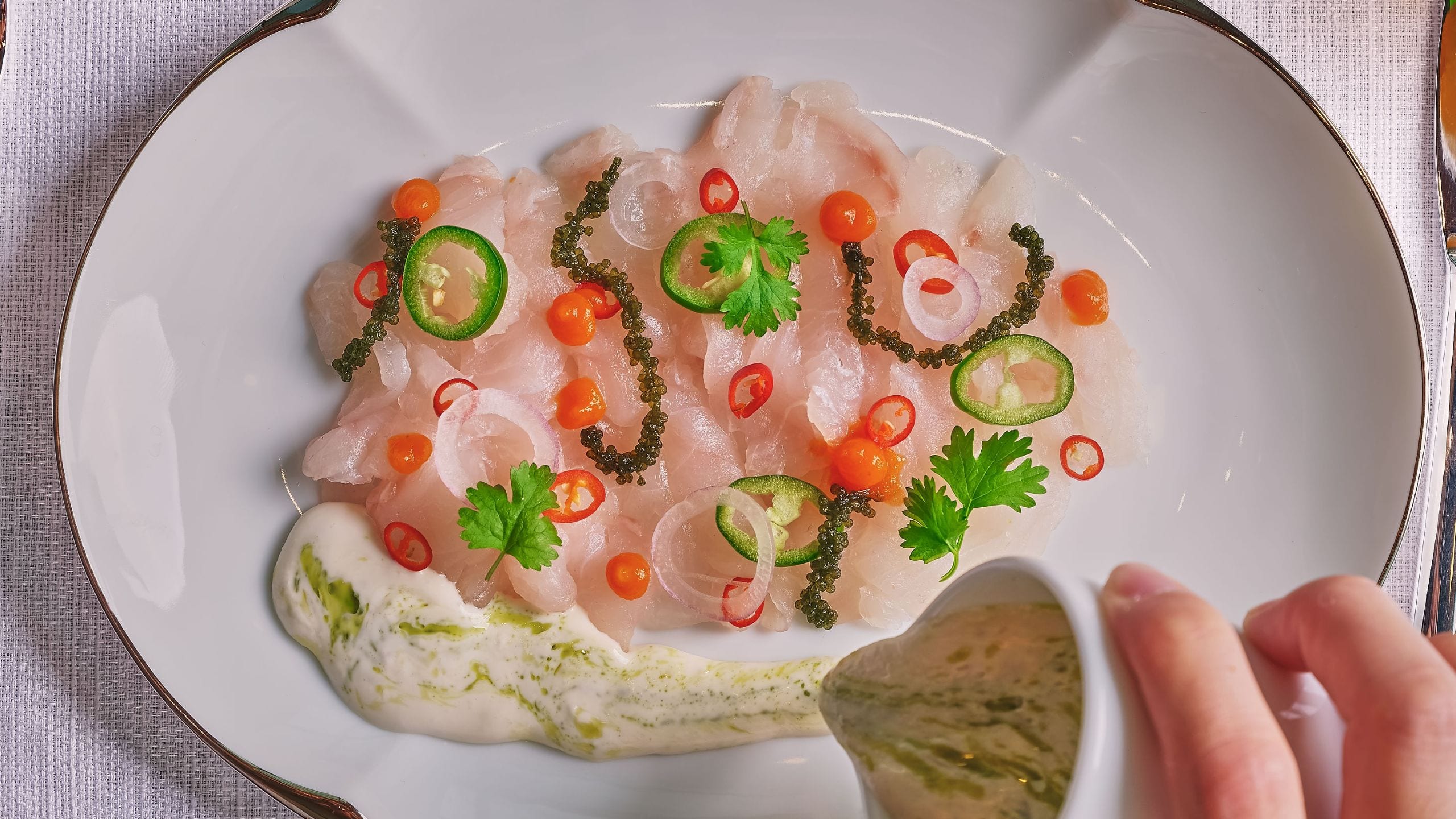 Park Hyatt Kuala Lumpur Umai Ikan Merah Live Action Top Down