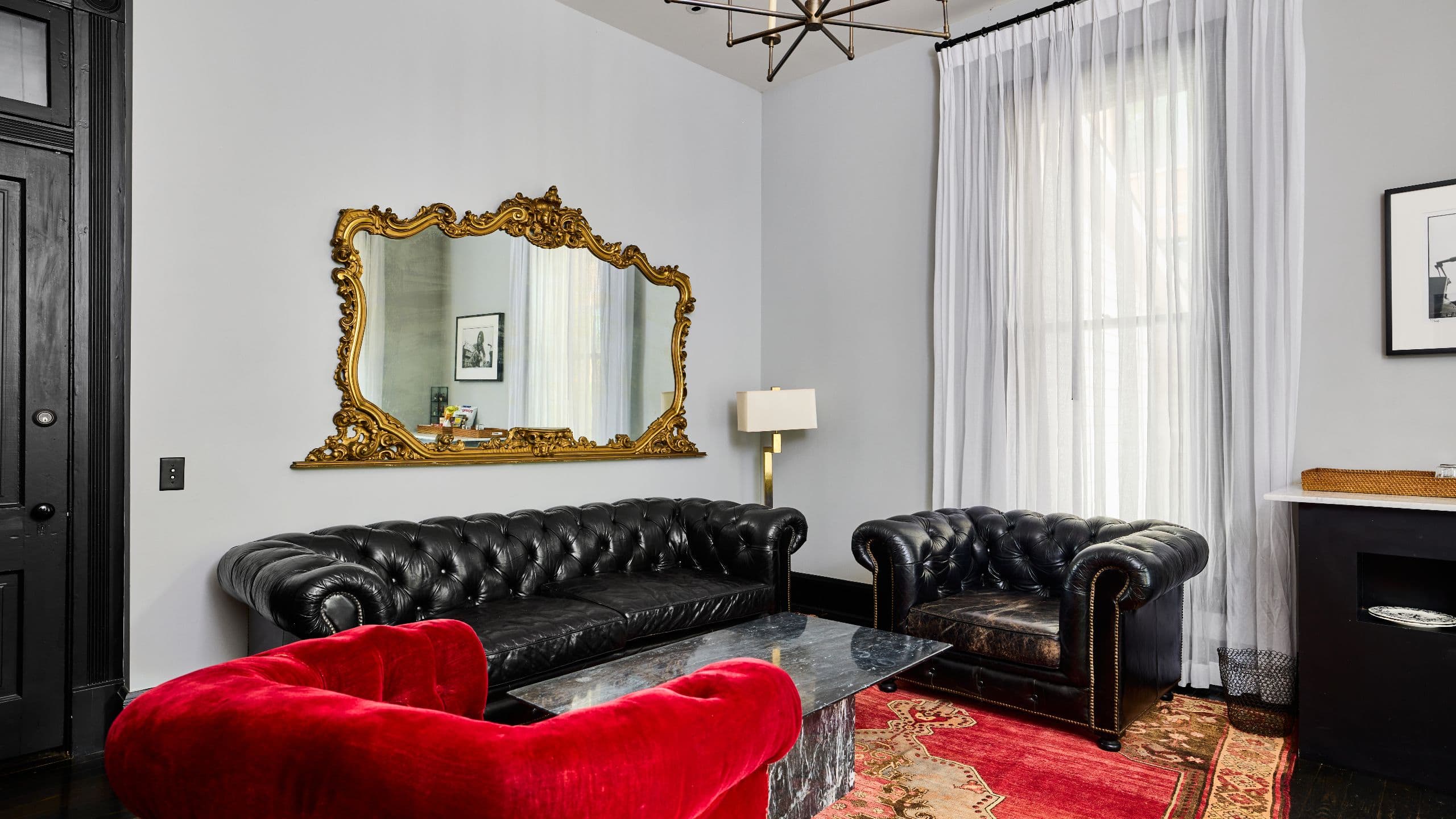 Hotel Saint Cecilia, Bunkhouse Hotels Suite Four Living Room