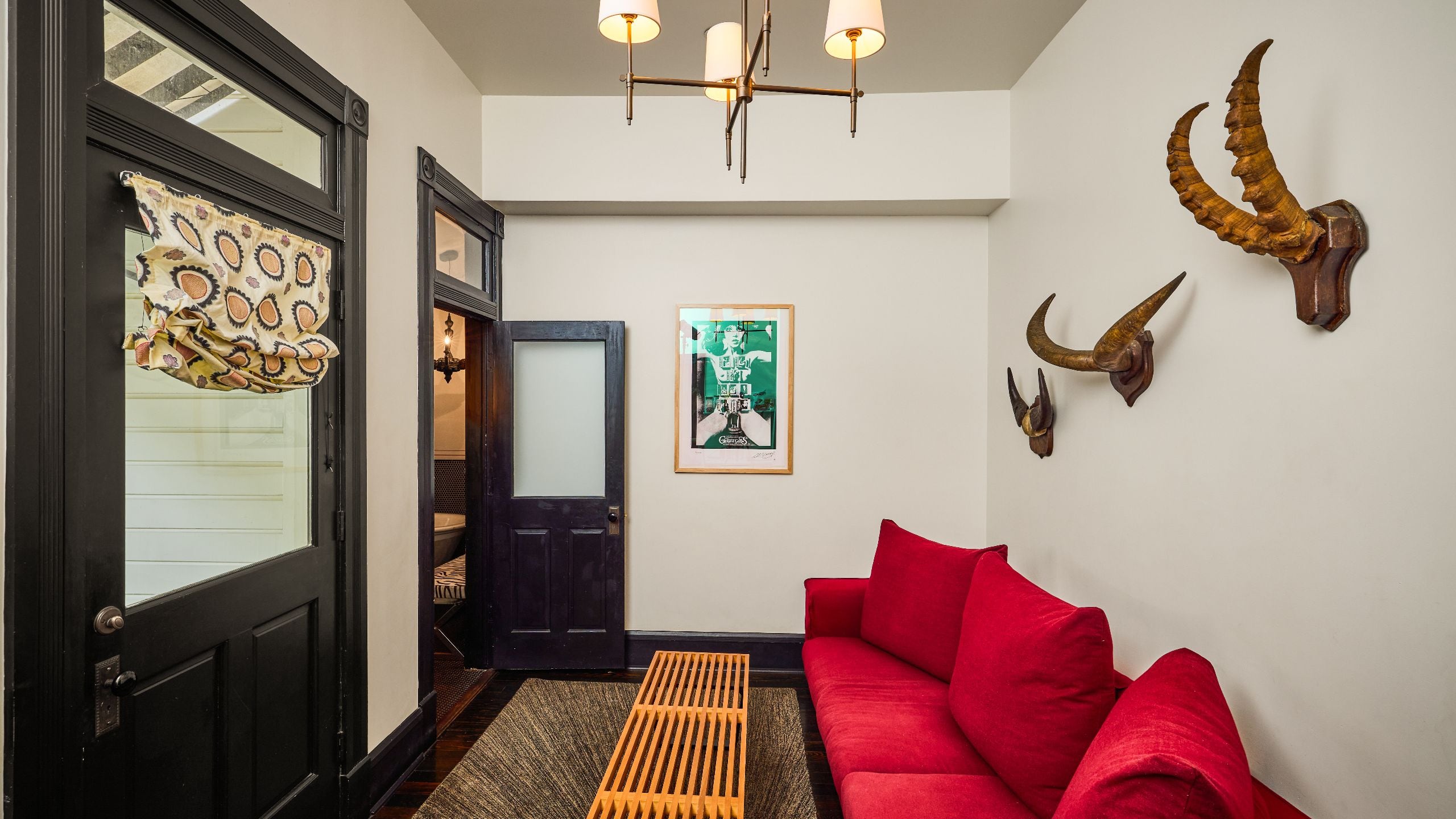 Hotel Saint Cecilia, Bunkhouse Hotels Suite One Living Room