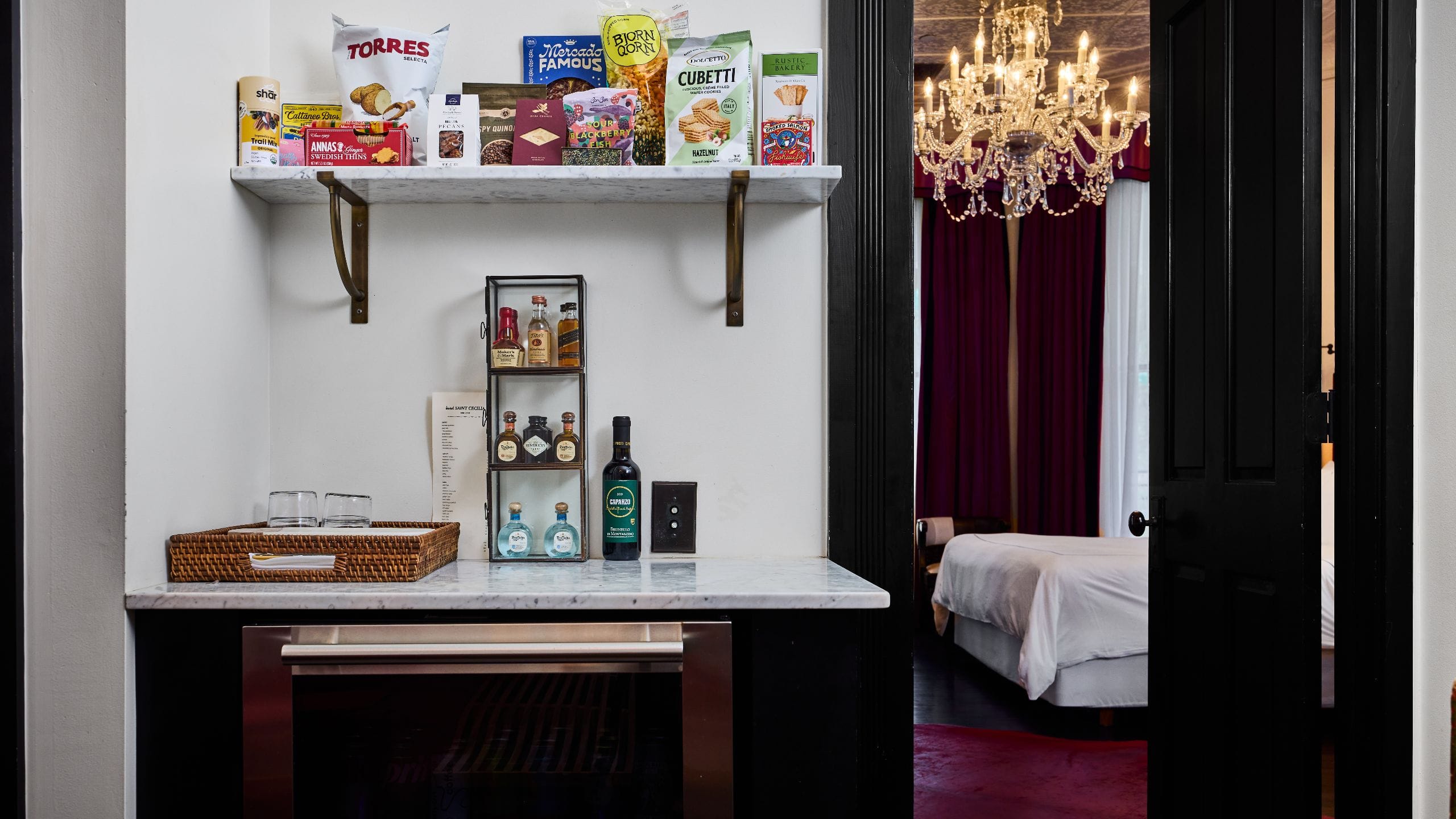 Hotel Saint Cecilia, Bunkhouse Hotels Suite One Mini Bar