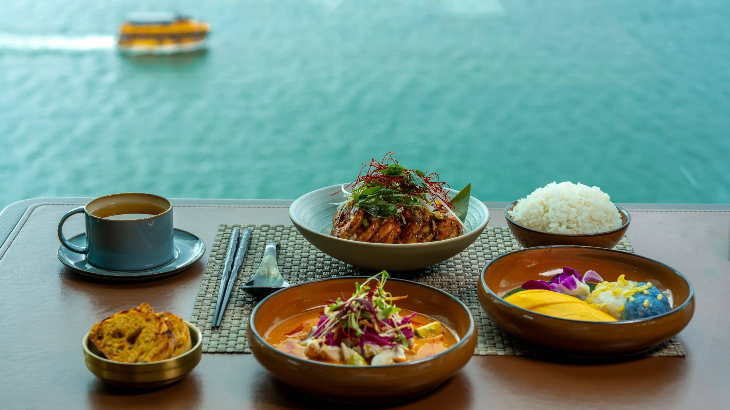 Hyatt Centric Victoria Harbour Hong Kong Cruise Lunch Prawns