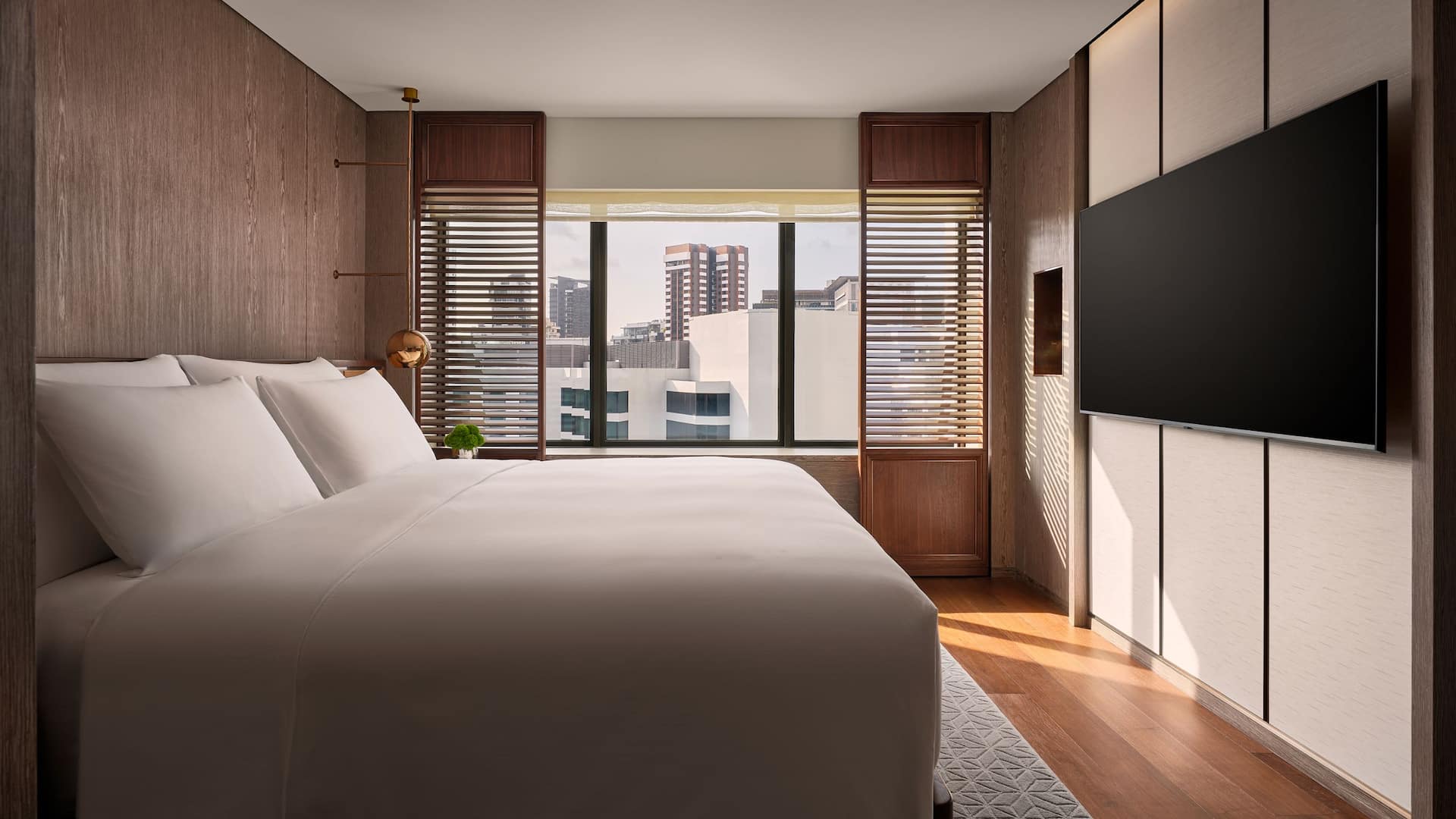 3/5 Grand Hyatt Singapore Official Grand Wing Premier Suite Bedroom