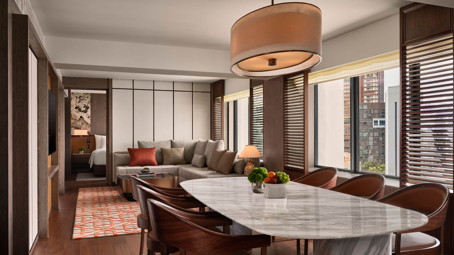 1/5 Grand Hyatt Singapore Official Grand Wing Premier Suite Dining