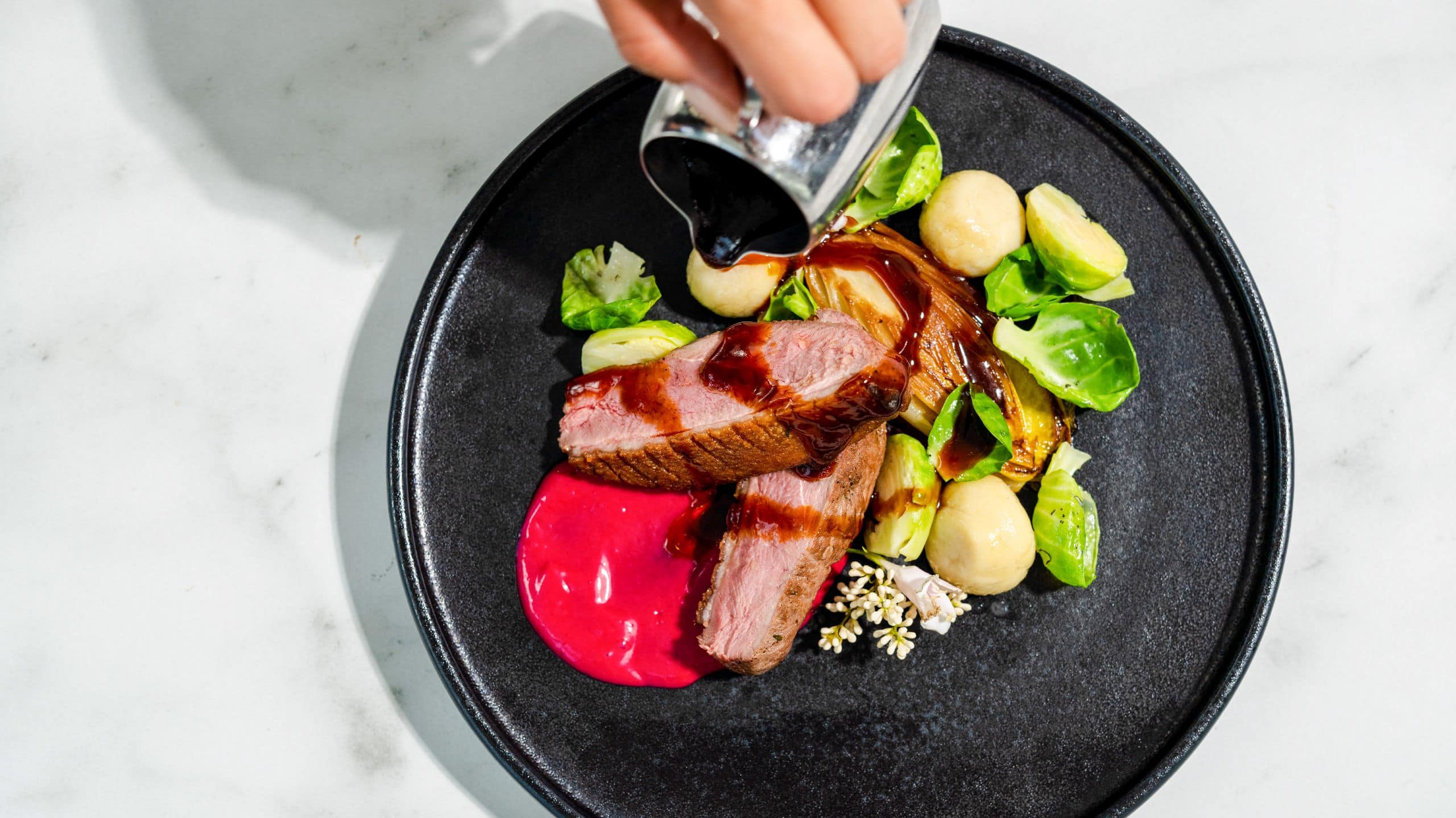 Hyatt Vancouver Downtown Alberni Banquet Seared Duck Breast