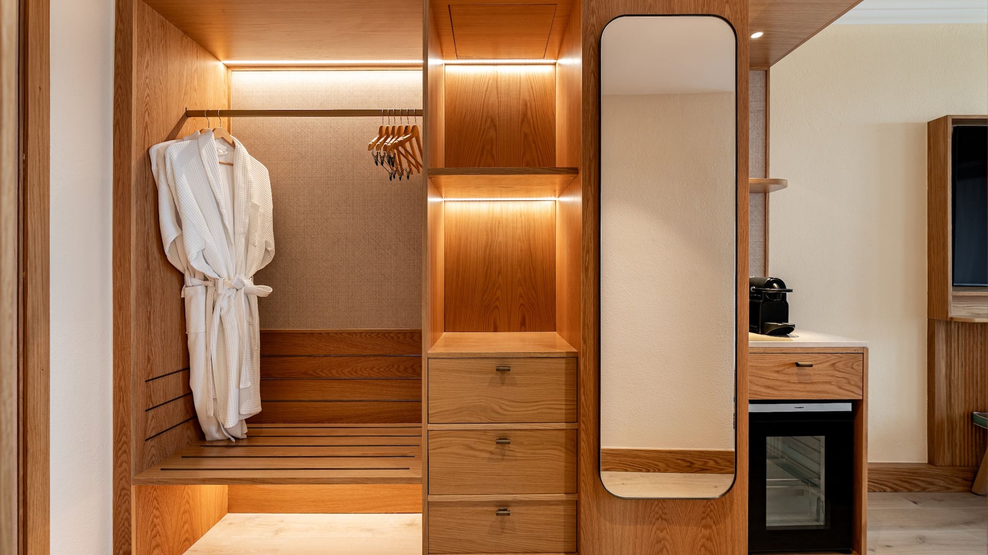 4 of 4 Hyatt Regency Vilamoura Algarve Guestroom Open Closet