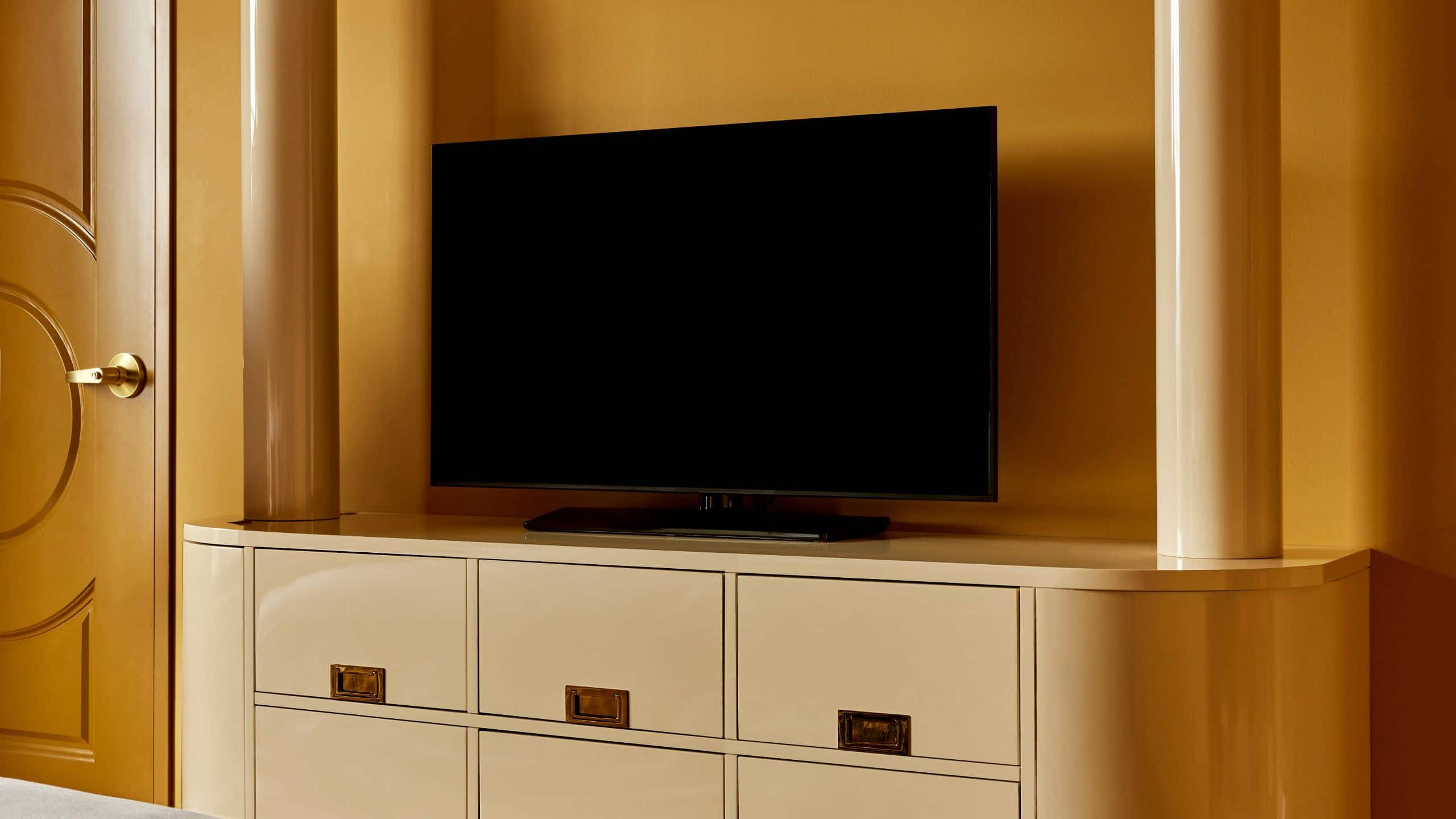 Hotel Genevieve Suite Bedroom Console