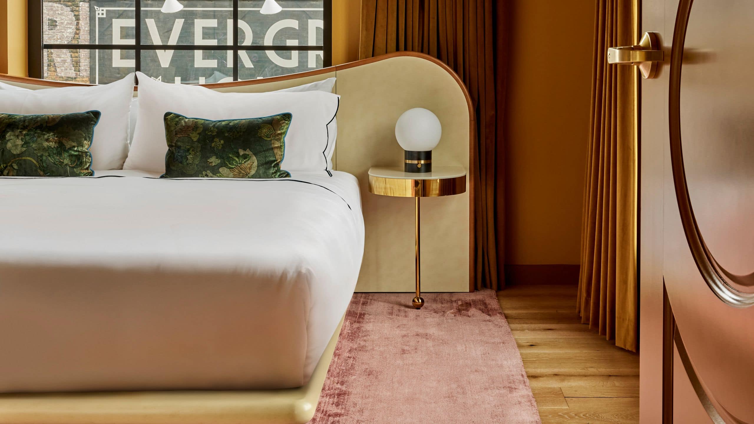 Hotel Genevieve Suite Bedroom Detail