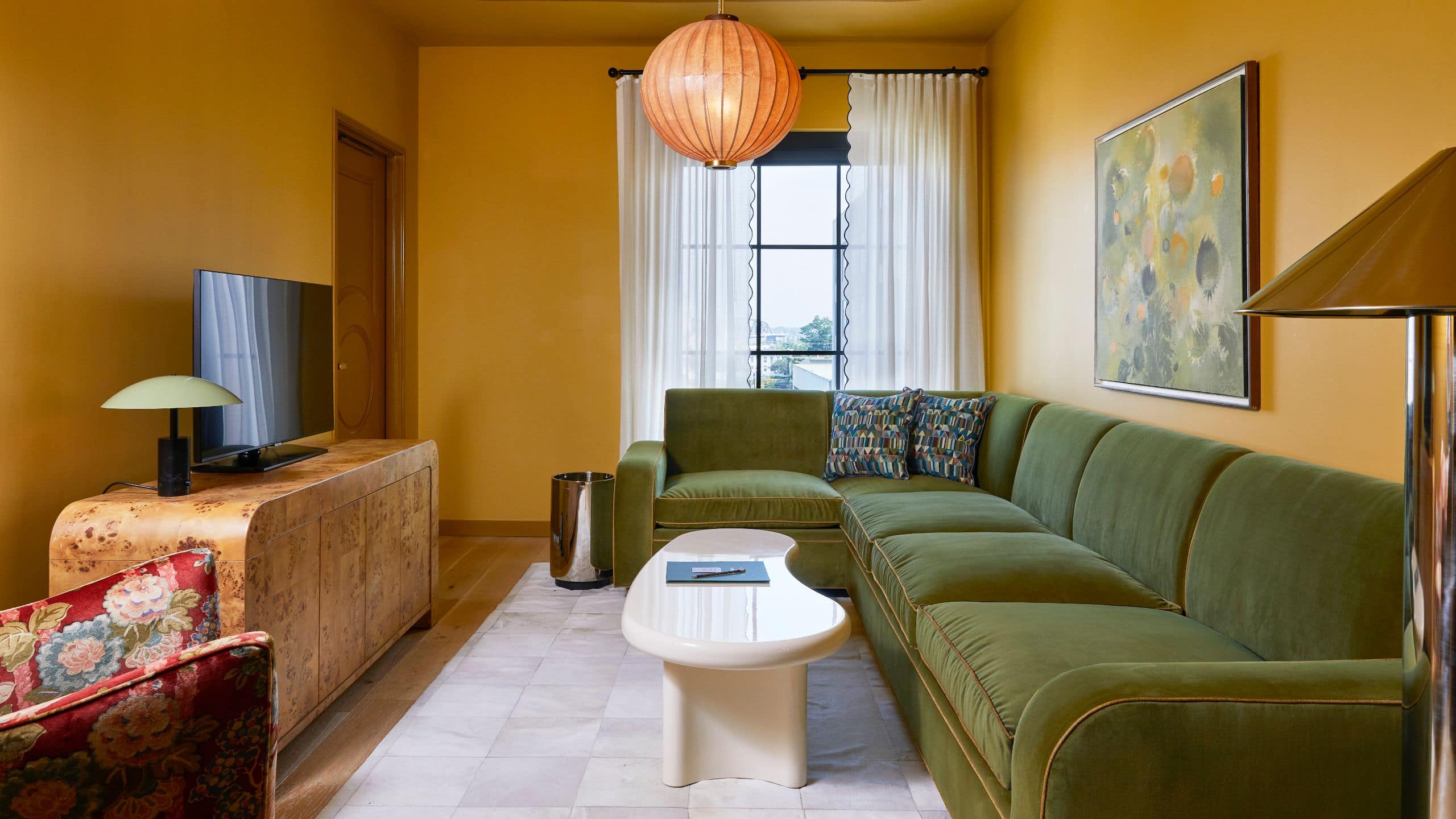 1 of 1 Hotel Genevieve Suite Living Room