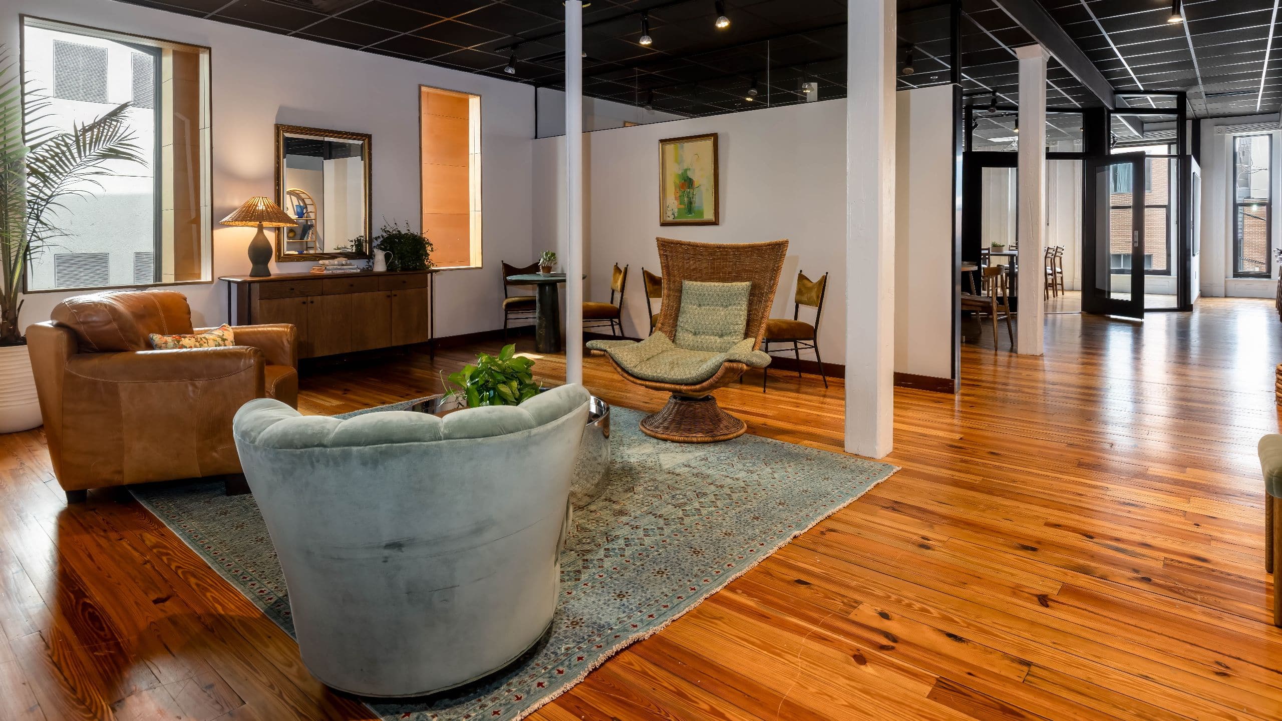 1 of 4 Hotel Genevieve Green Building Lobby
