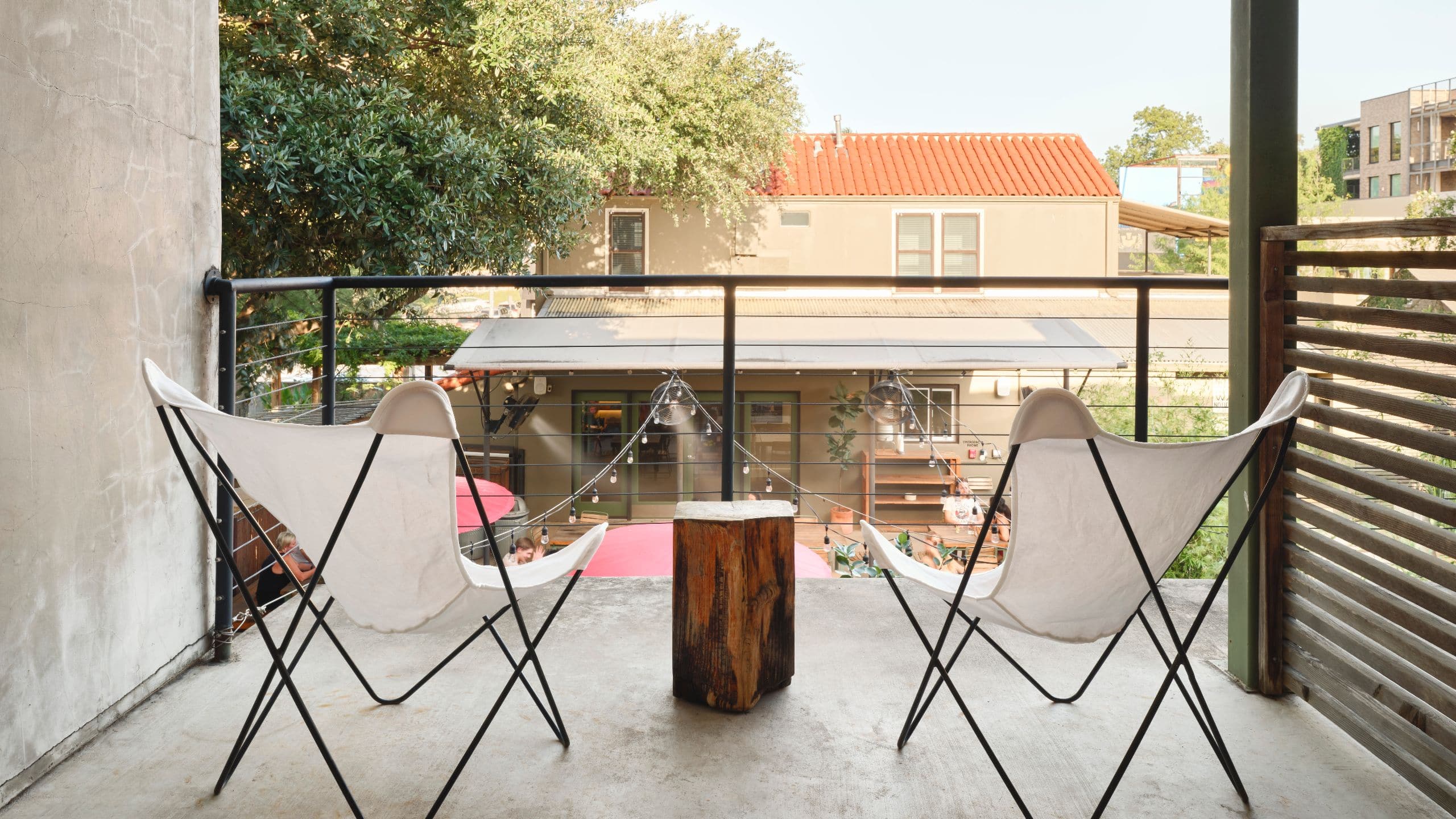 Hotel San José, Bunkhouse Hotels Courtyard King Suite Balcony