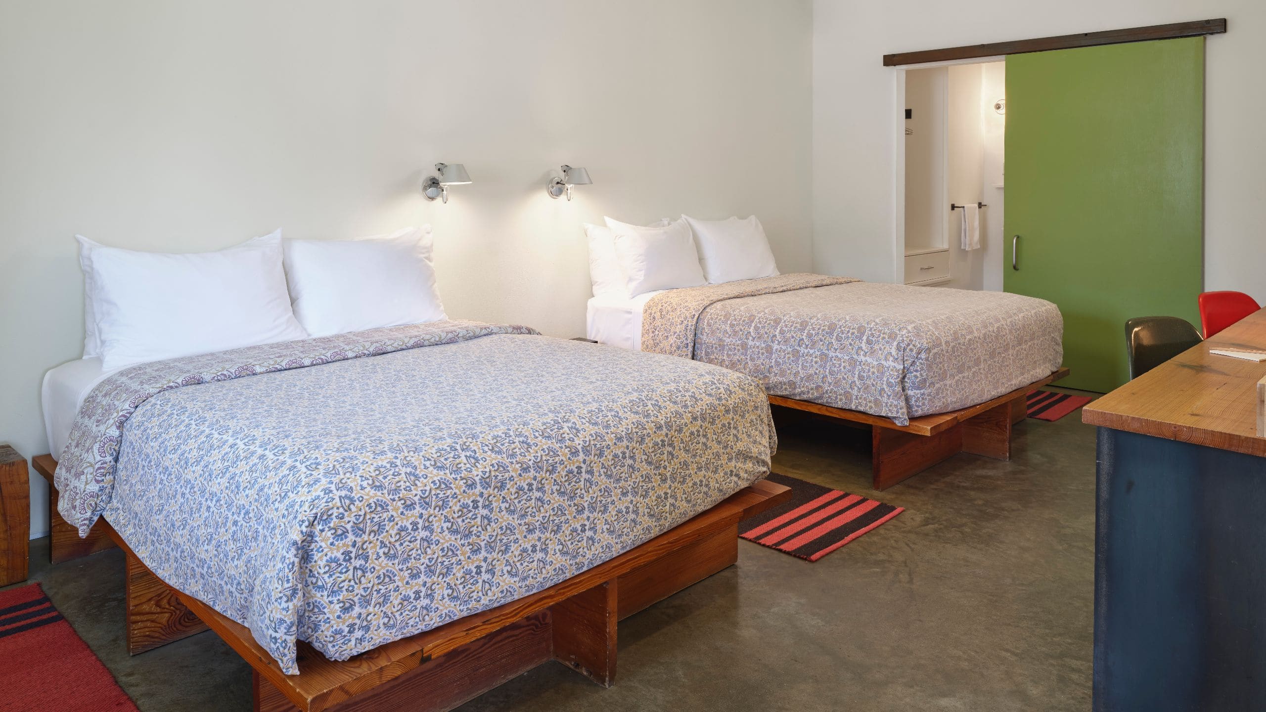 Hotel San José, Bunkhouse Hotels Double Queen Room View