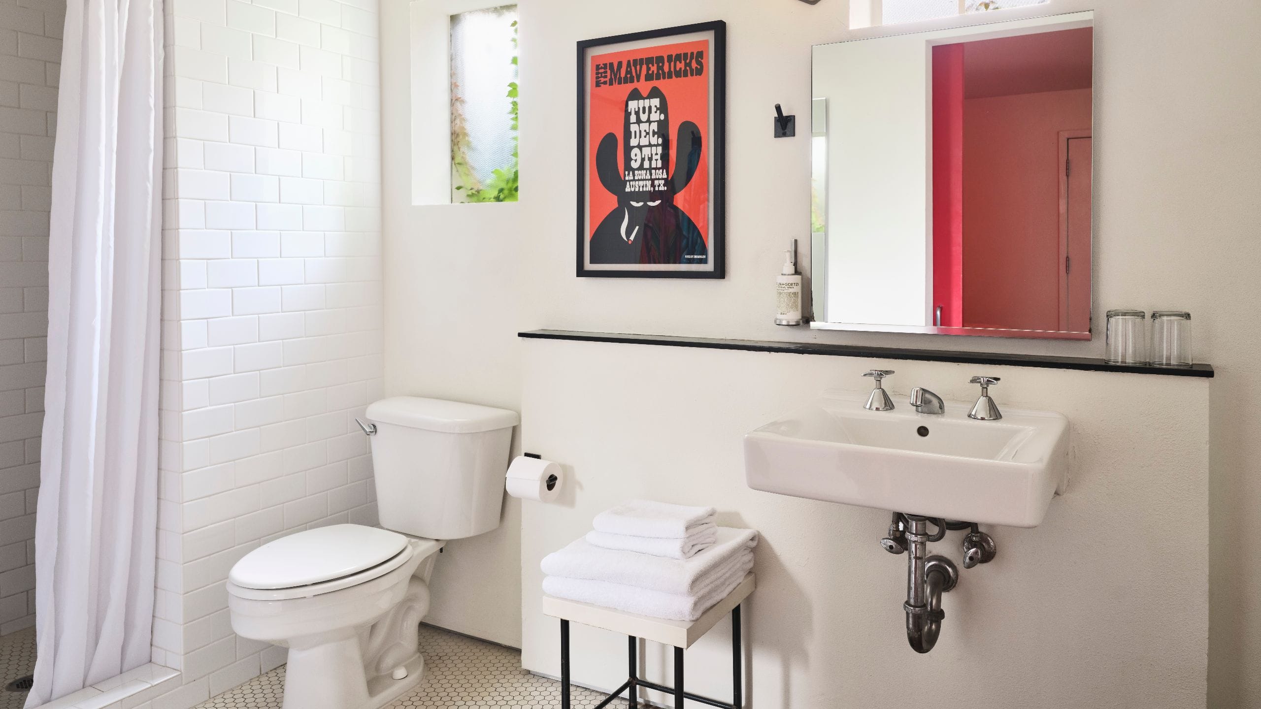 4 of 4 Hotel San José, Bunkhouse Hotels Grand Suite Bathroom Setup