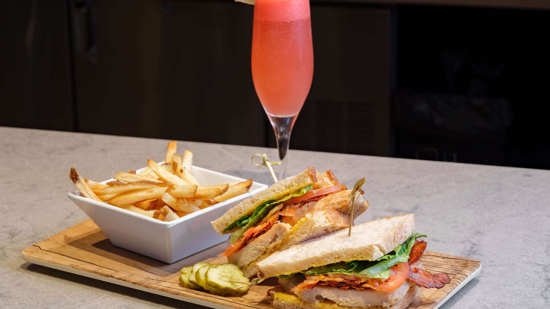 Hyatt Place Albany/Downtown Sandwich Cocktail