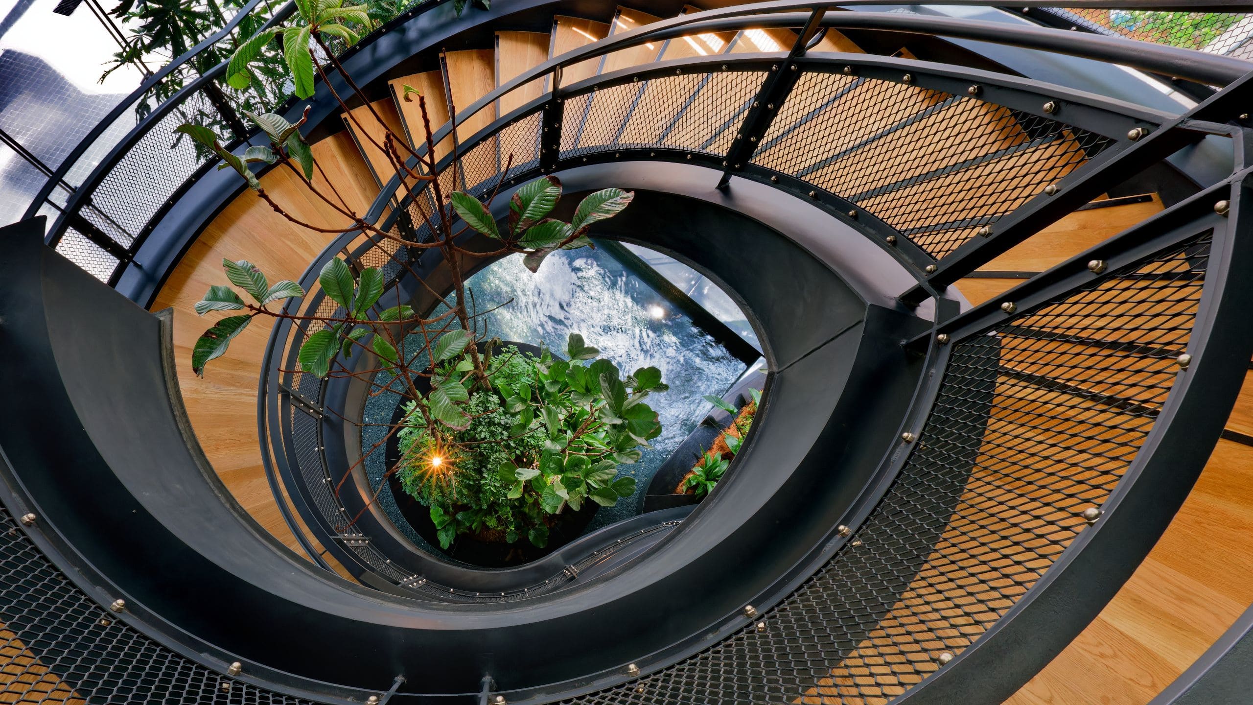 Hyatt Centric City Centre Kuala Lumpur Indoor Spiral Staircase