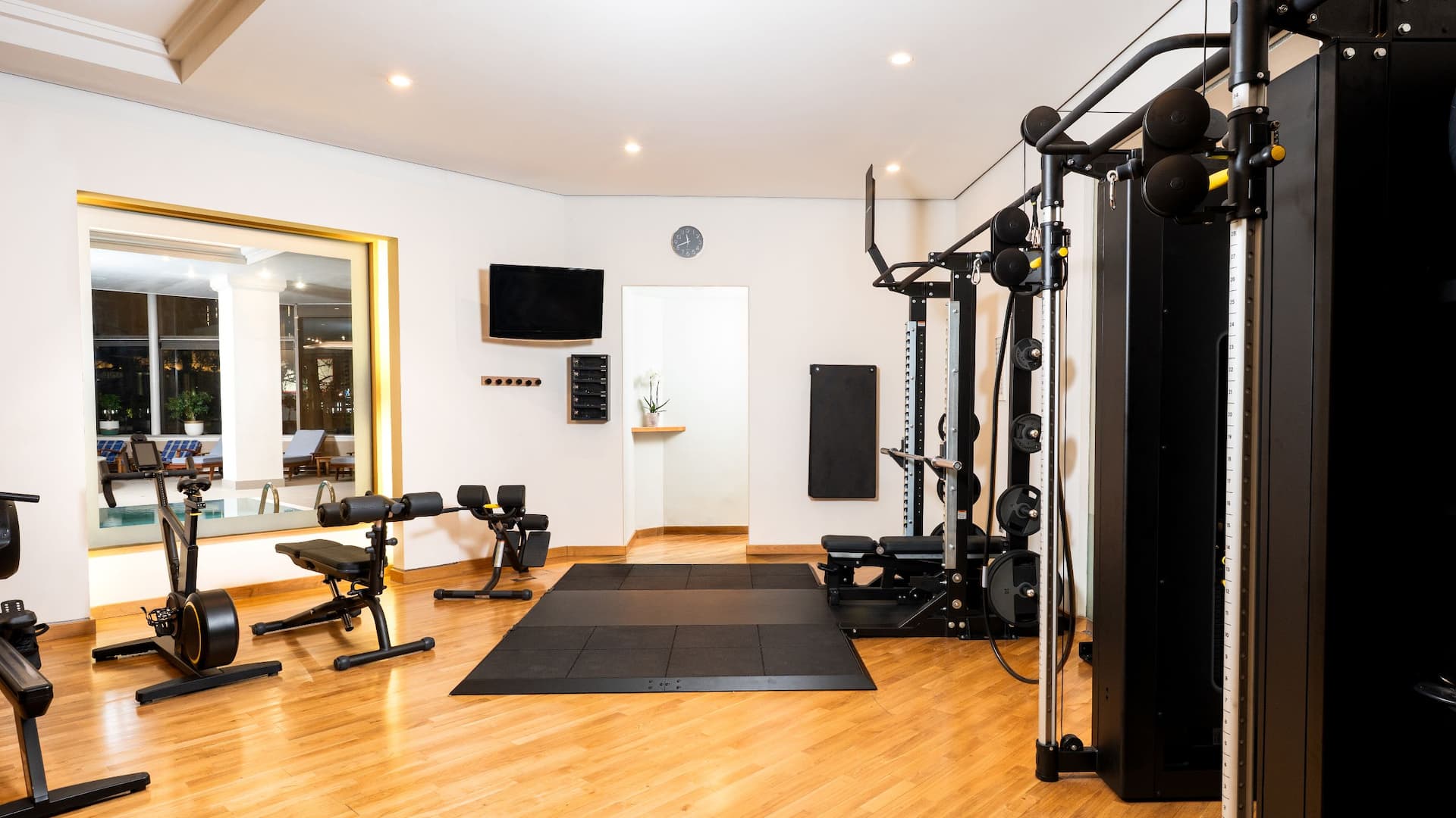 Hyatt Regency Belgrade Club Olympus Fitness Spa Gym Facilities