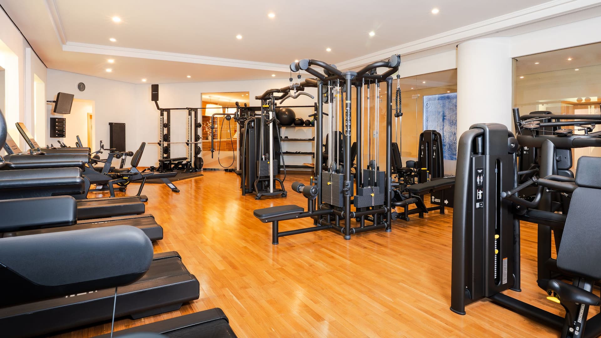 Hyatt Regency Belgrade Club Olympus Fitness Spa Gym