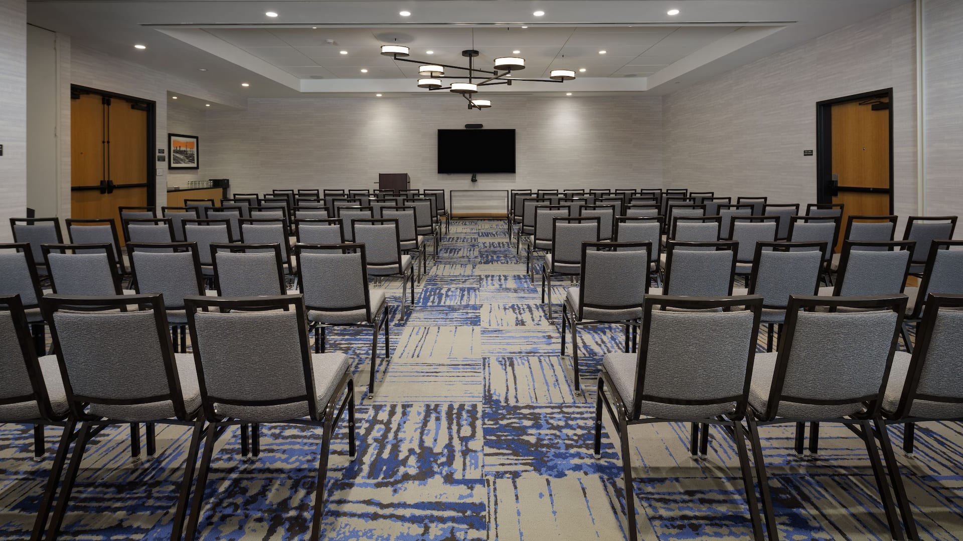 1 of 1 Hyatt Place Boston / Seaport District Meeting Room Theater Setup