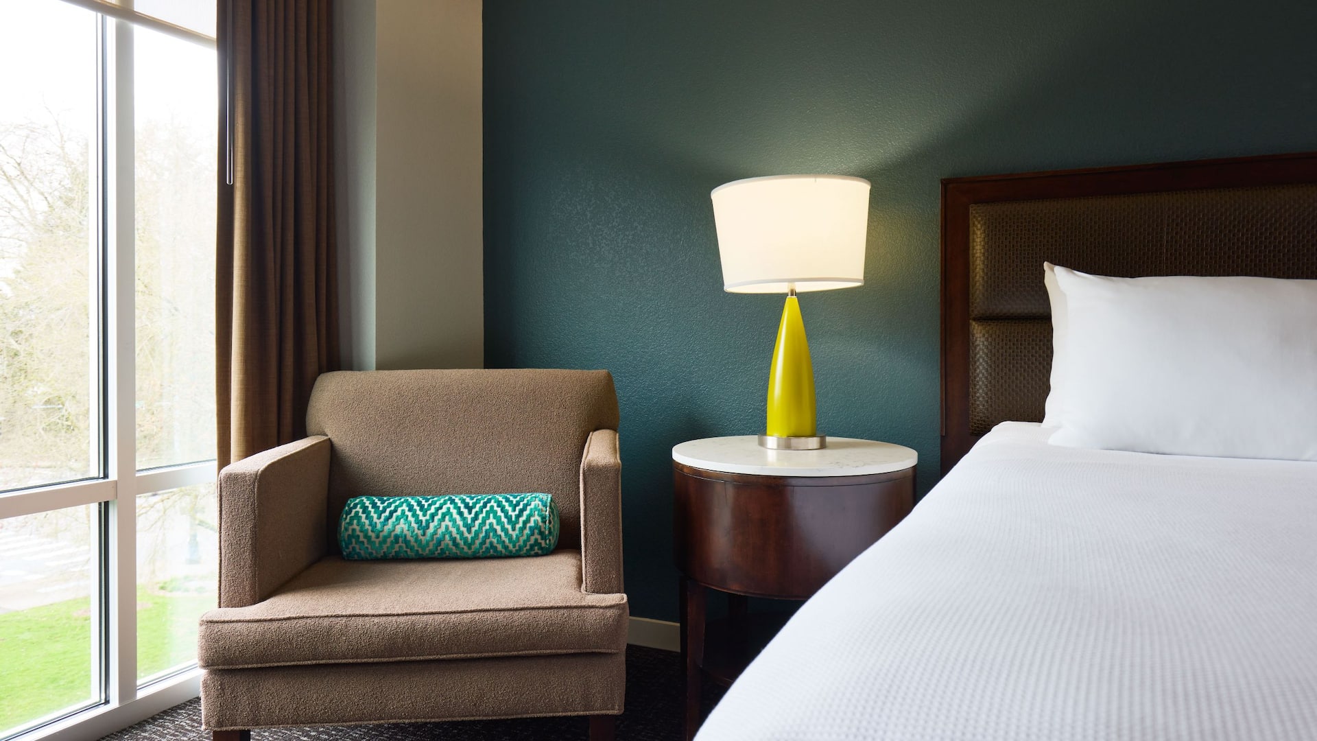 Hyatt House Seattle/Redmond King Guest Room Chair Pillow
