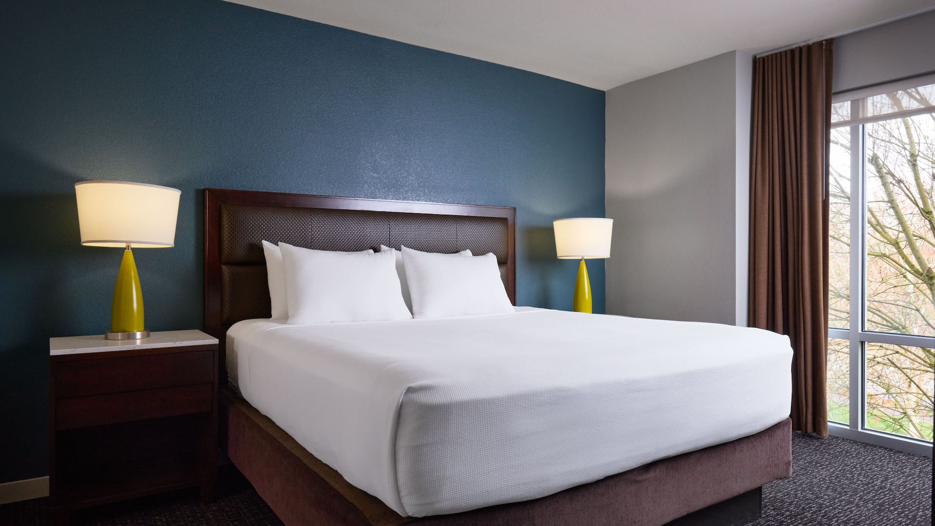 5 of 8 Hyatt House Seattle/Redmond One Bedroom Suite Bed