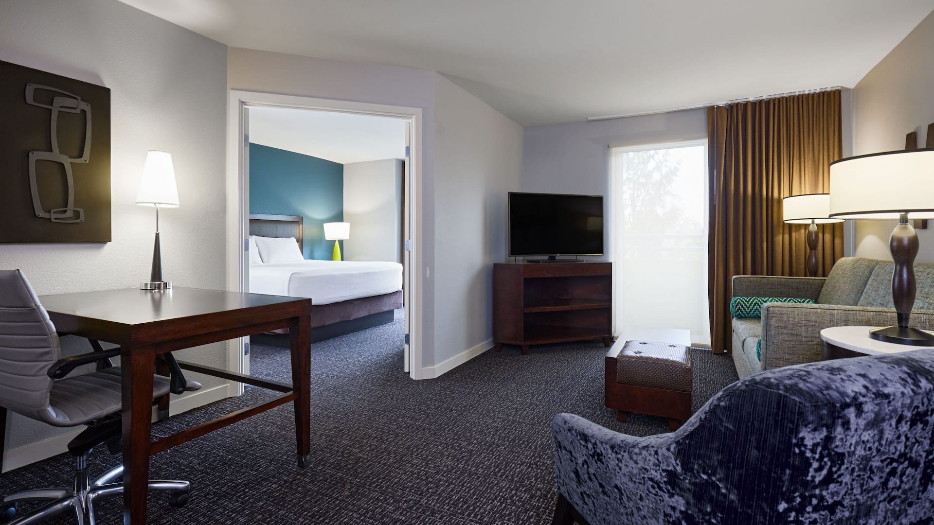 Hyatt House Seattle/Redmond One Bedroom Suite Overall
