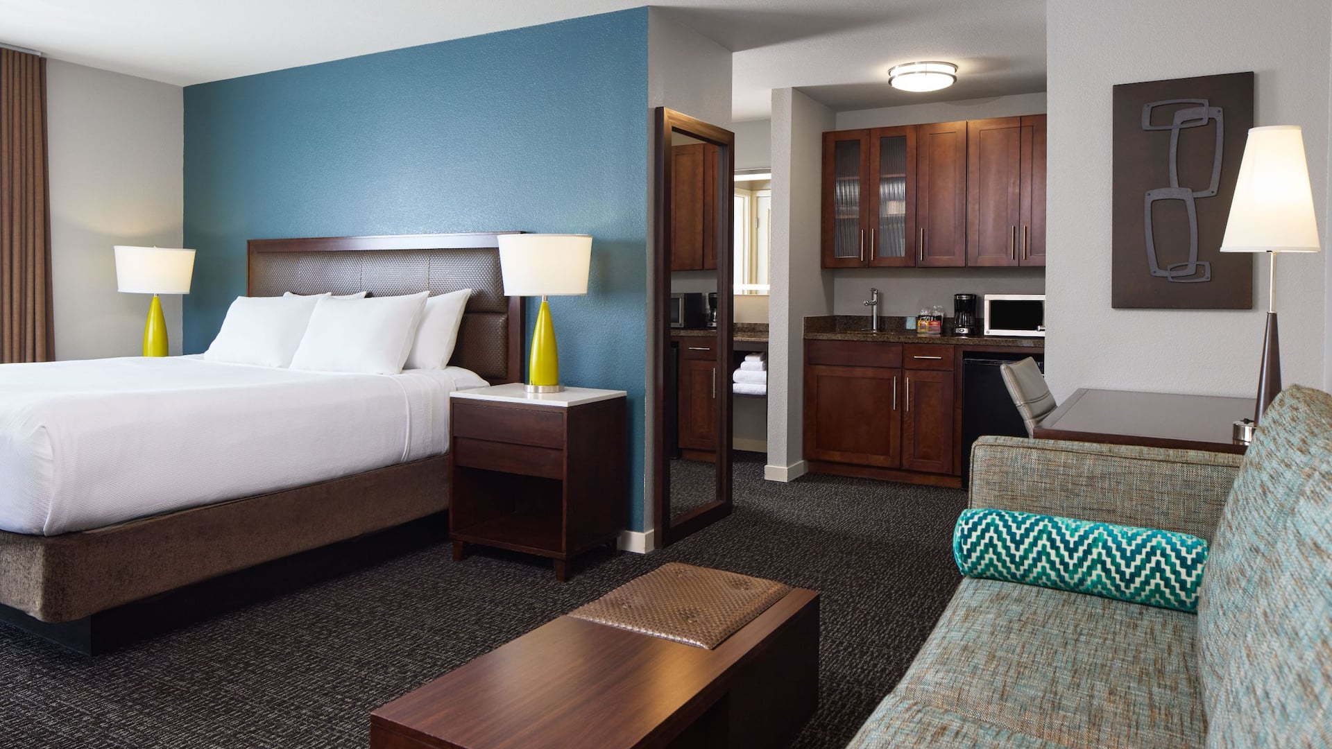 Hyatt House Seattle/Redmond Studio Balcony Overall