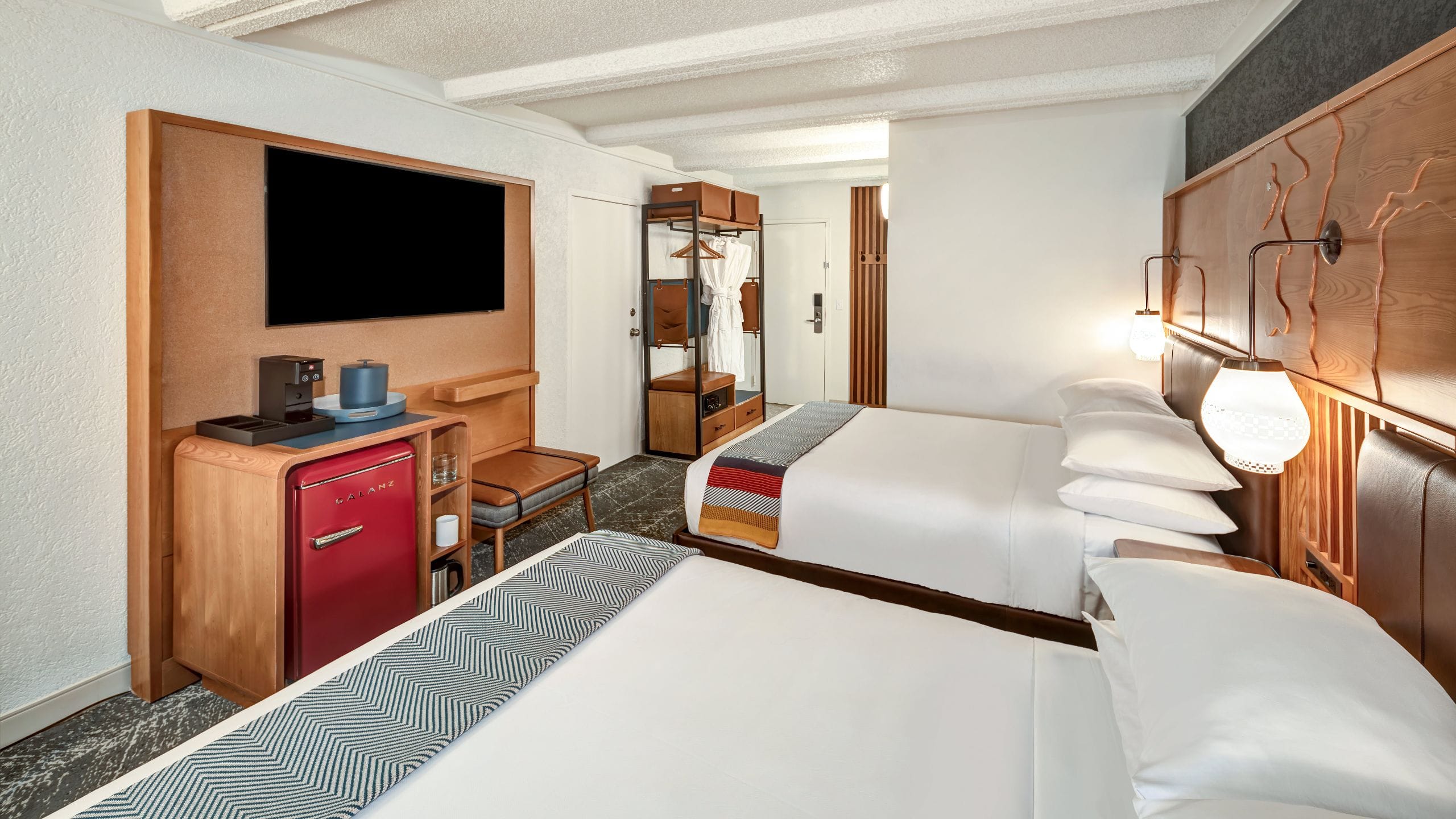 The Wildbirch Hotel Urban Suite With Two Queen Beds Wide Angle