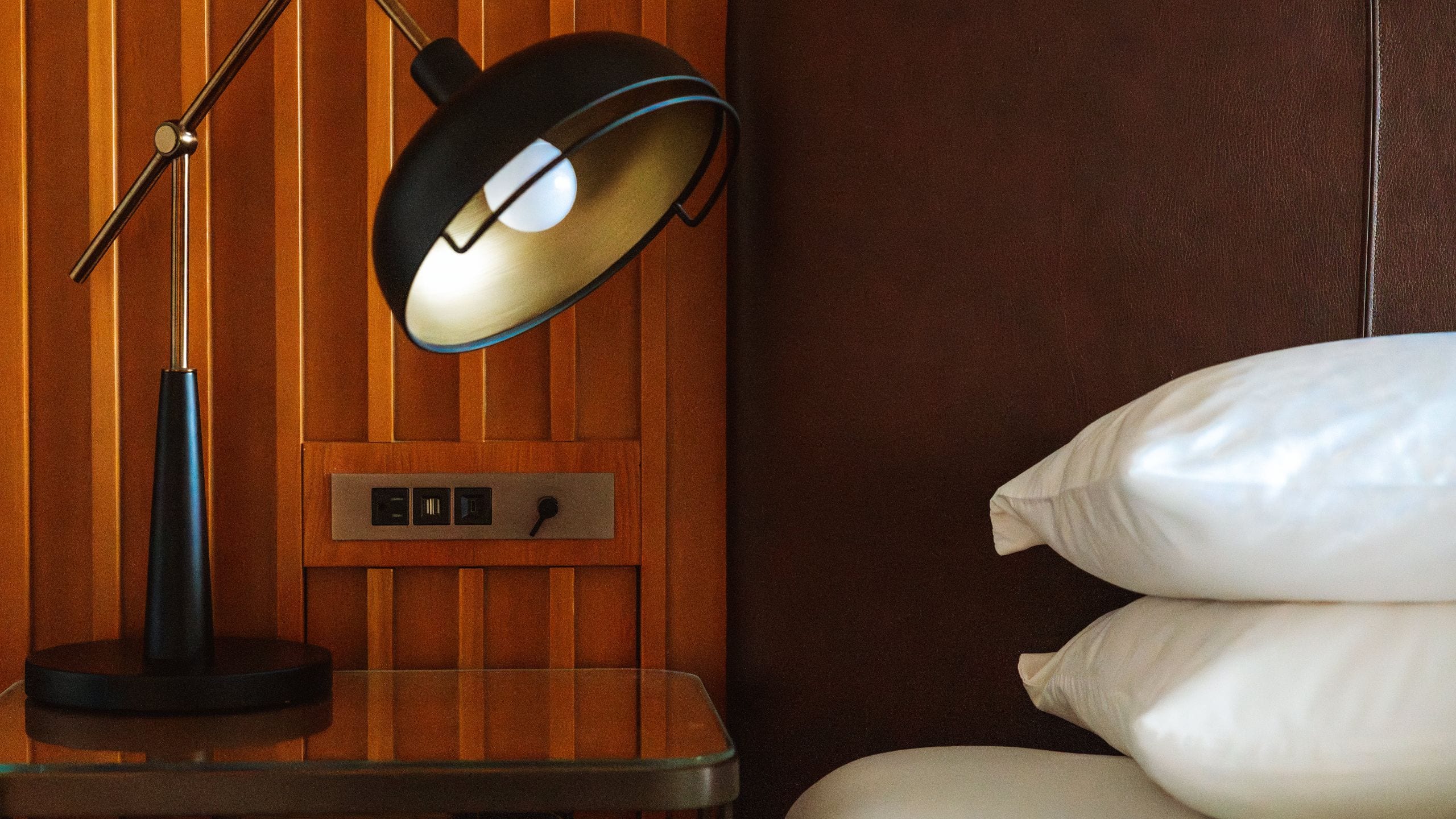 The Wildbirch Hotel Accessible Room Headboard Bedside Features