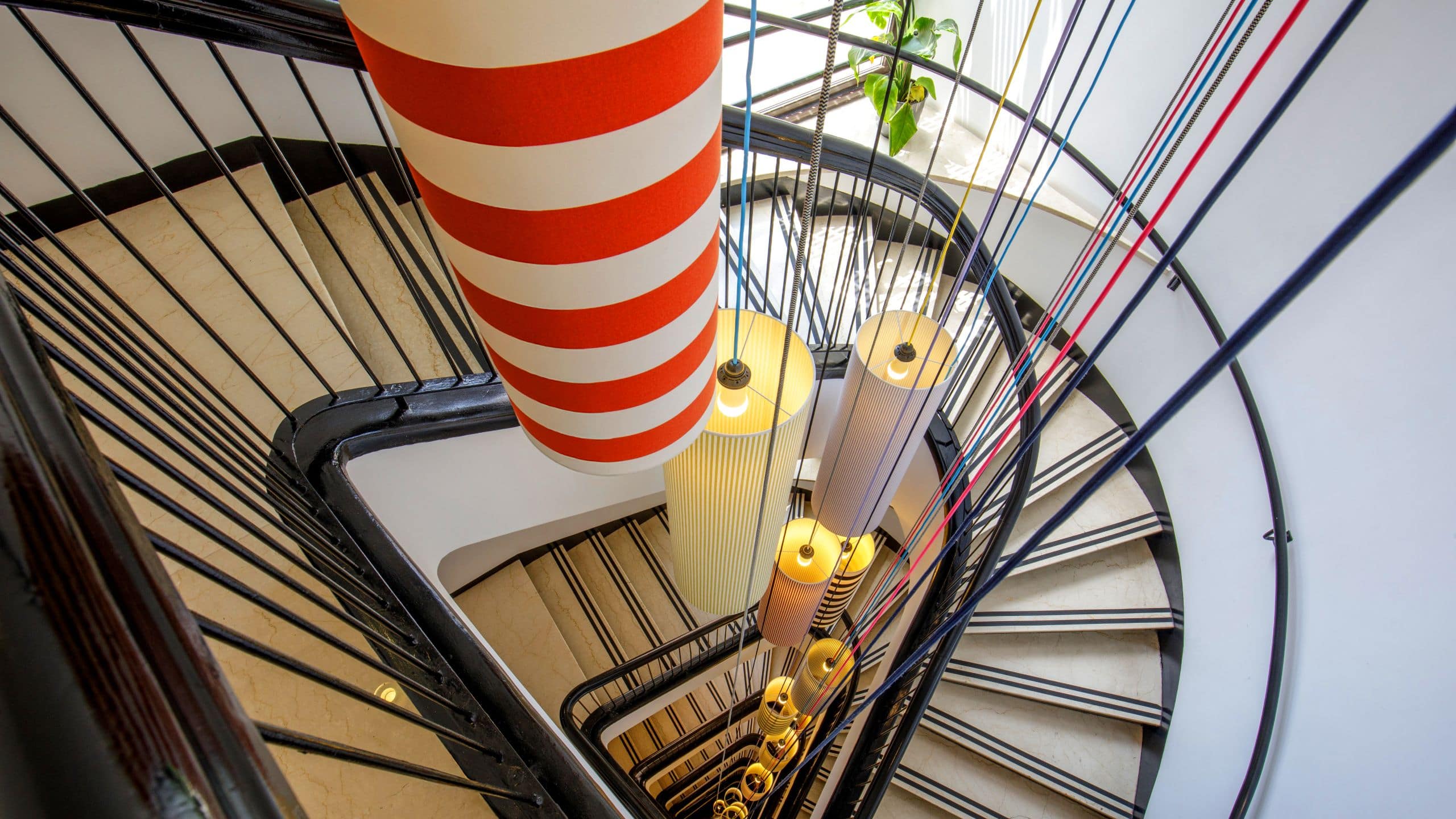 The Tribune Staircase Light Fixtures