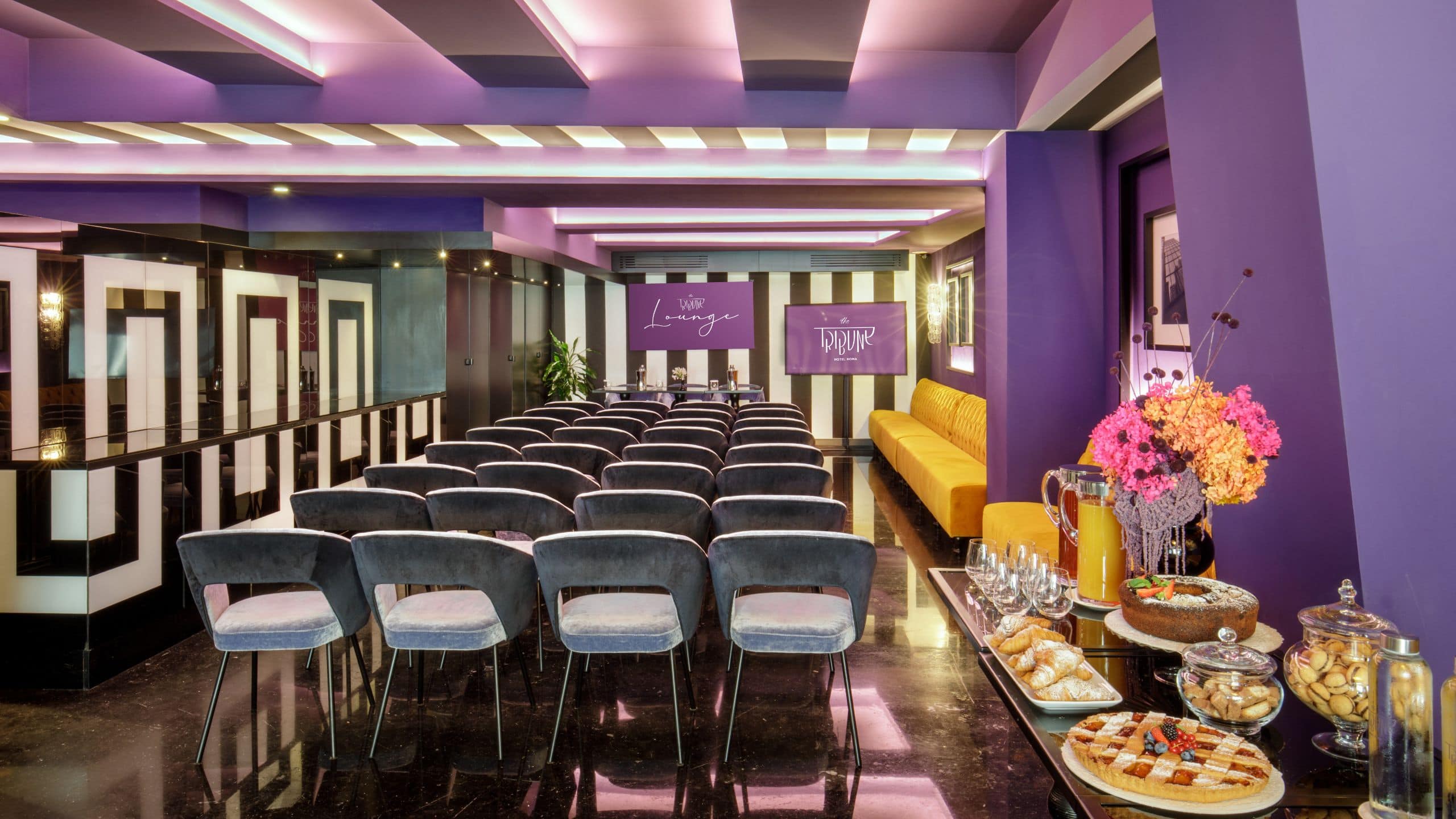 The Tribune Lounge Meeting Room Desserts