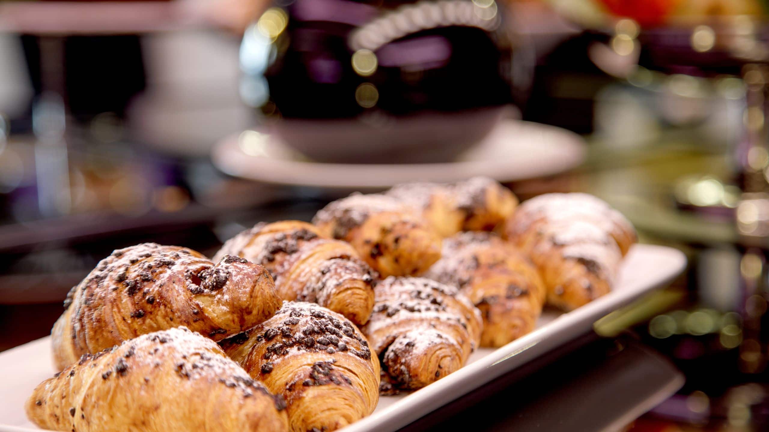 7 of 8 The Tribune Breakfast Buffet Croissants