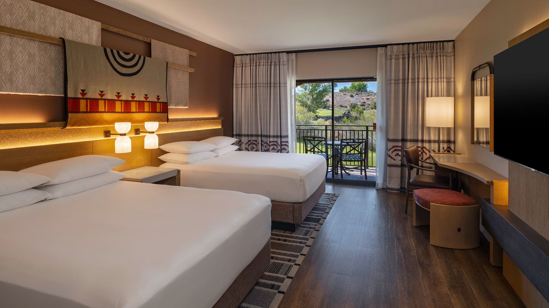 Hyatt Regency Tamaya Resort and Spa Queen Room Balcony