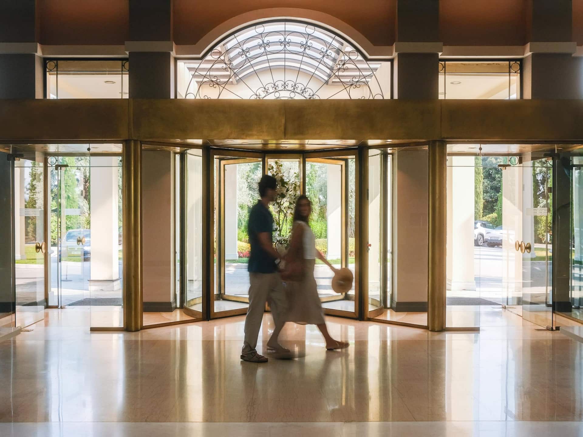 Hyatt Regency Thessaloniki Lobby Entrance