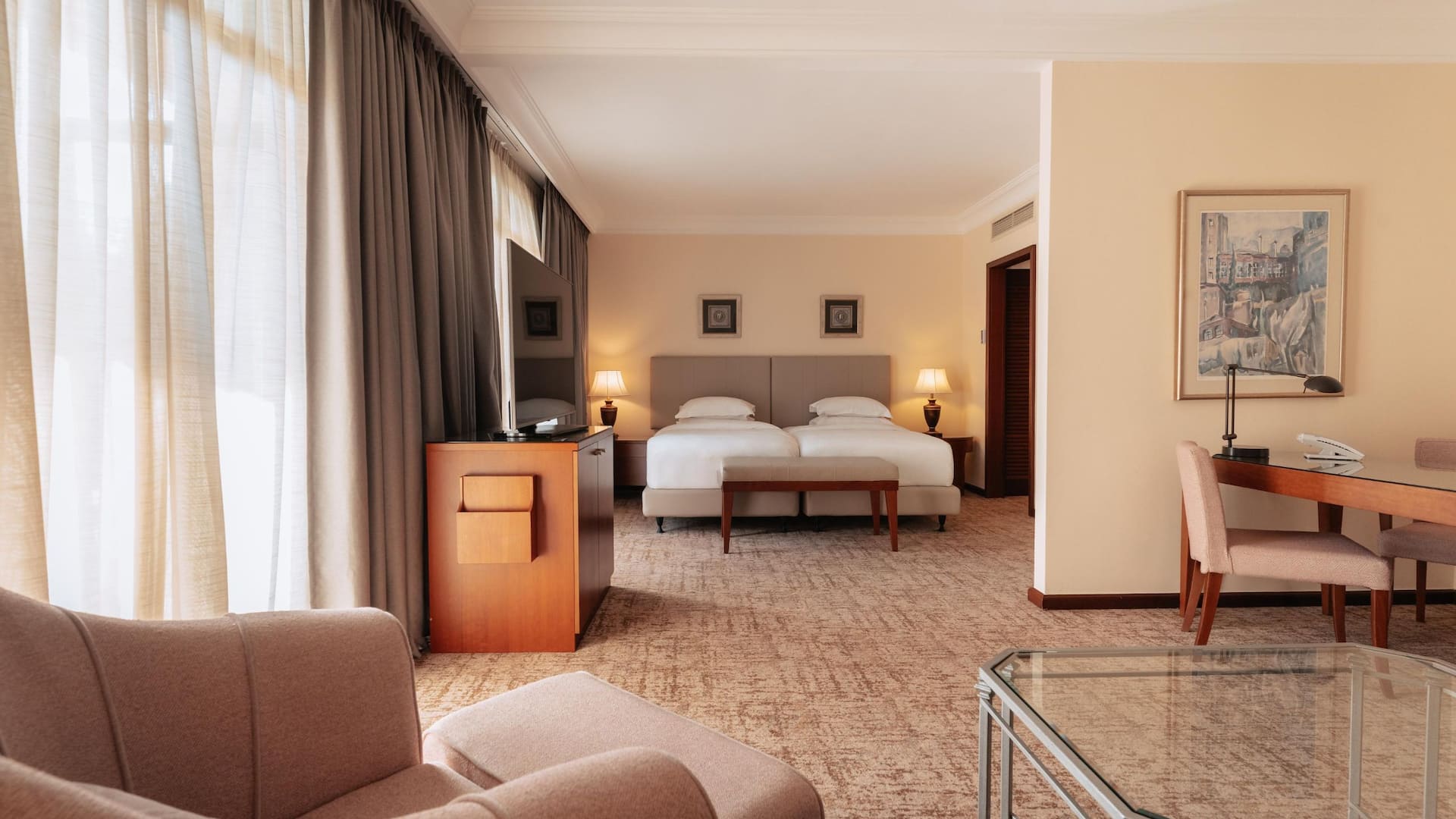 1/5 Hyatt Regency Thessaloniki Twin Deluxe Room