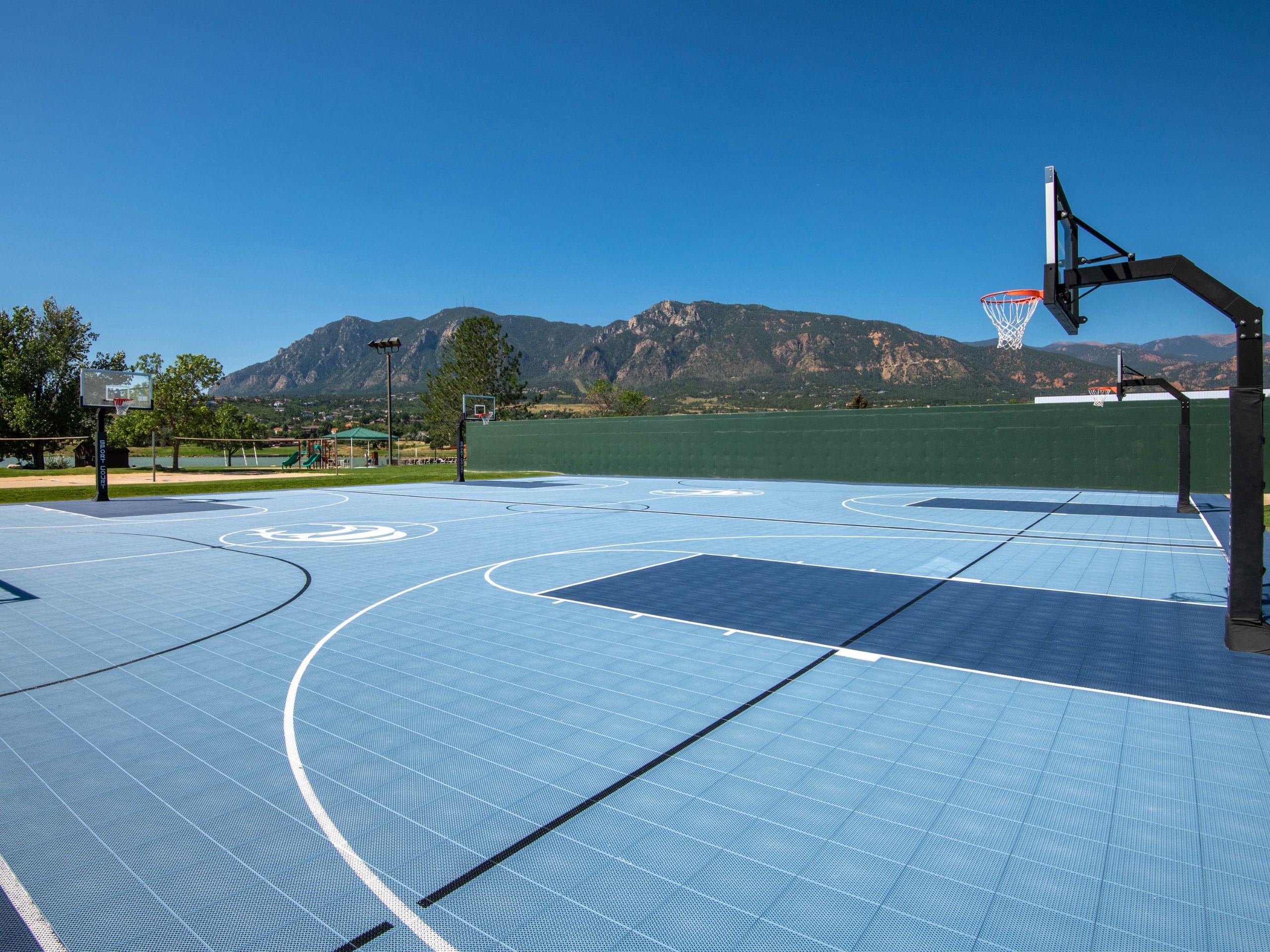 Cheyenne Mountain Resort Volleyball Basketball Court