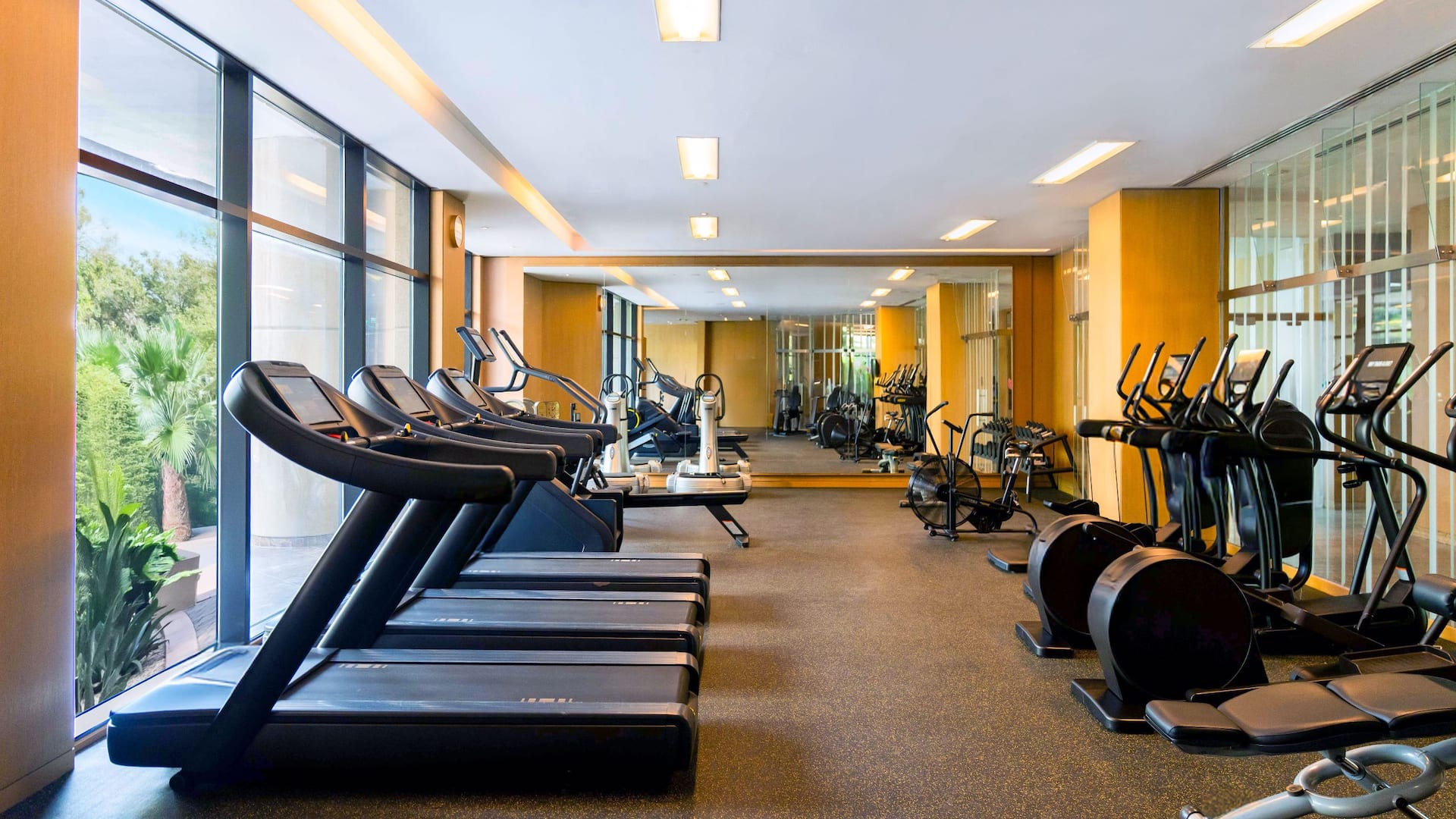 Grand Hyatt Dubai Fitness Centre Cardio Area