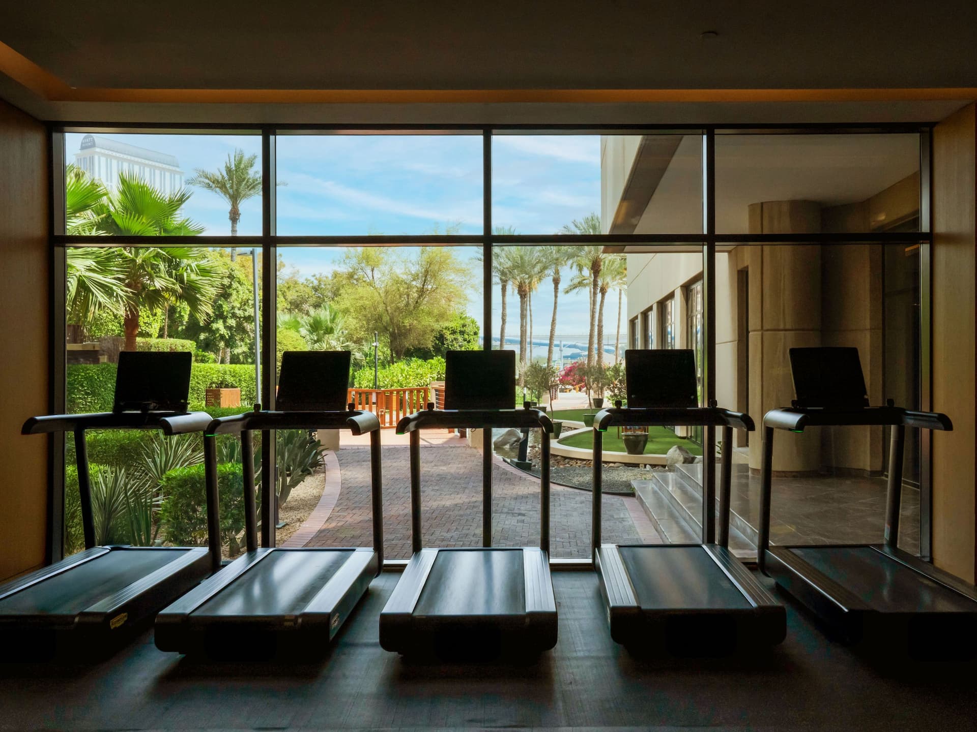 Grand Hyatt Dubai Gym Treadmill Area