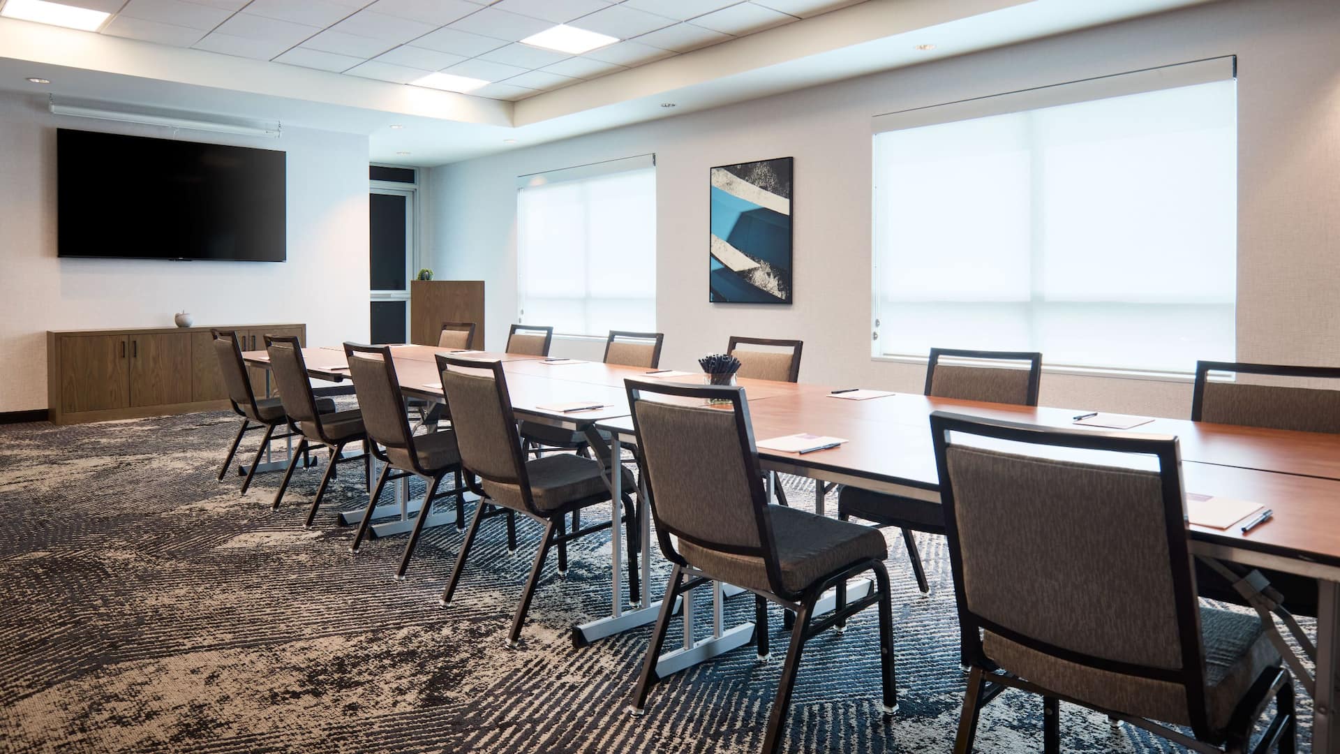Hyatt Place Salt Lake City/Downtown/The Gateway Meeting Space Boardroom Angle