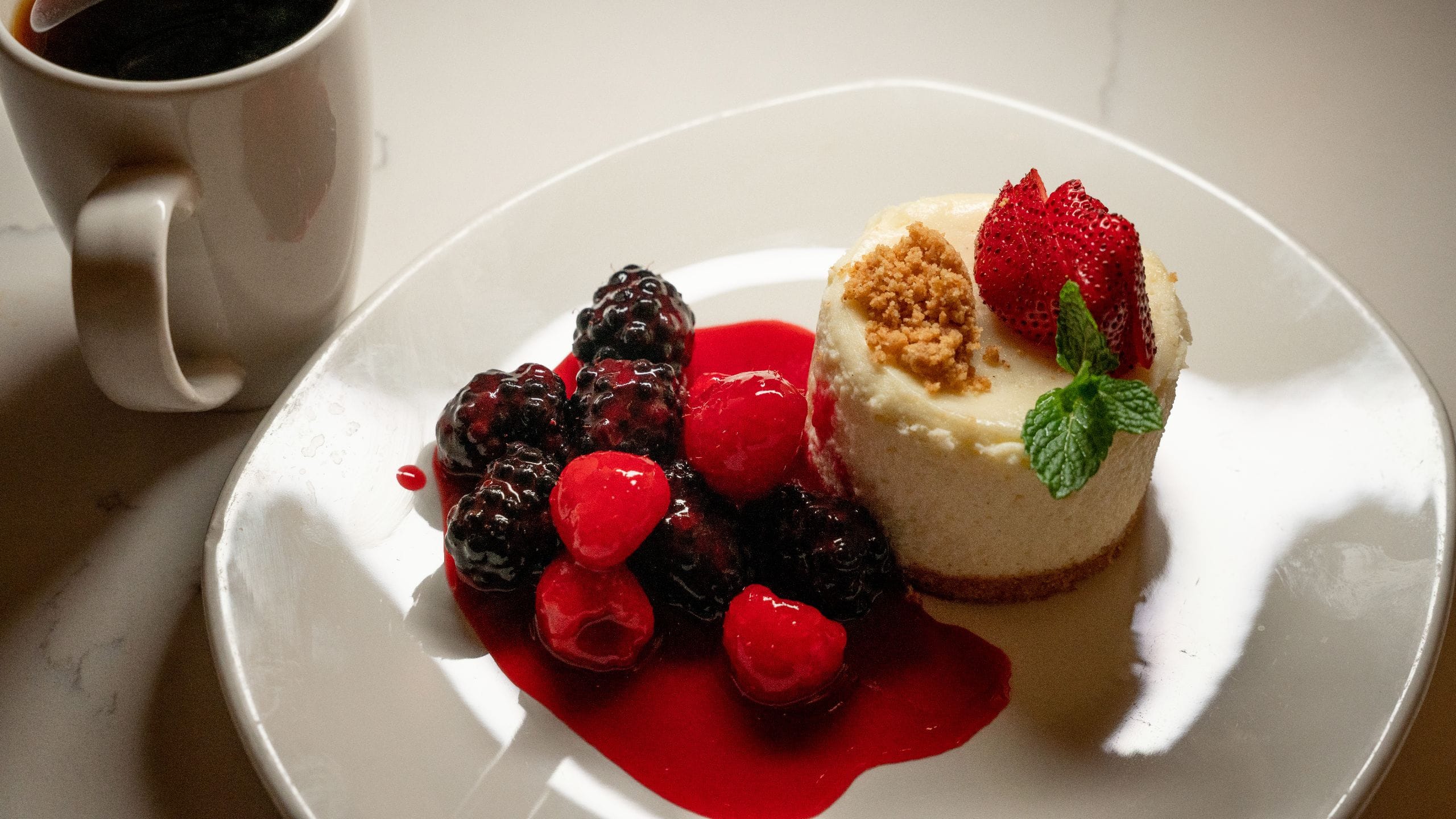 Cheesecake Berries Coffee