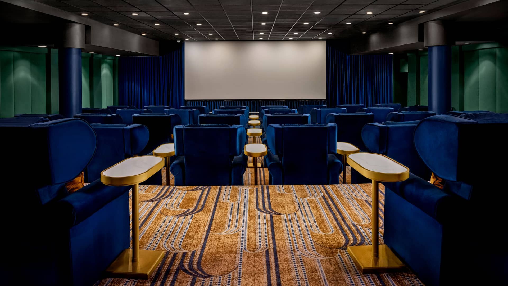 Hyatt Regency Greenwich Movie Theatre View