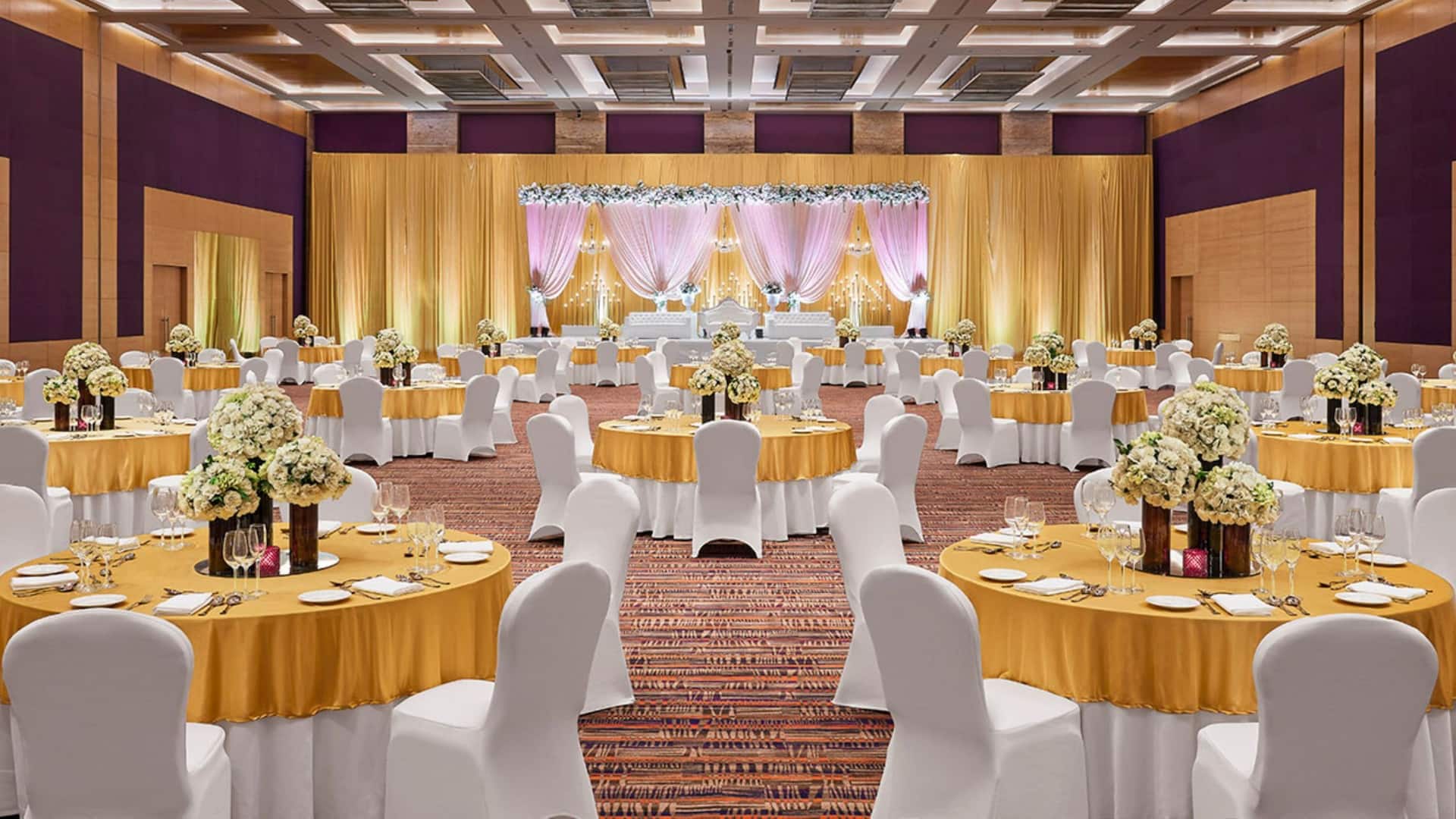 1 of 3 Grand Hyatt Mumbai Hotel & Residences Grand Ballroom Social Cluster Seating