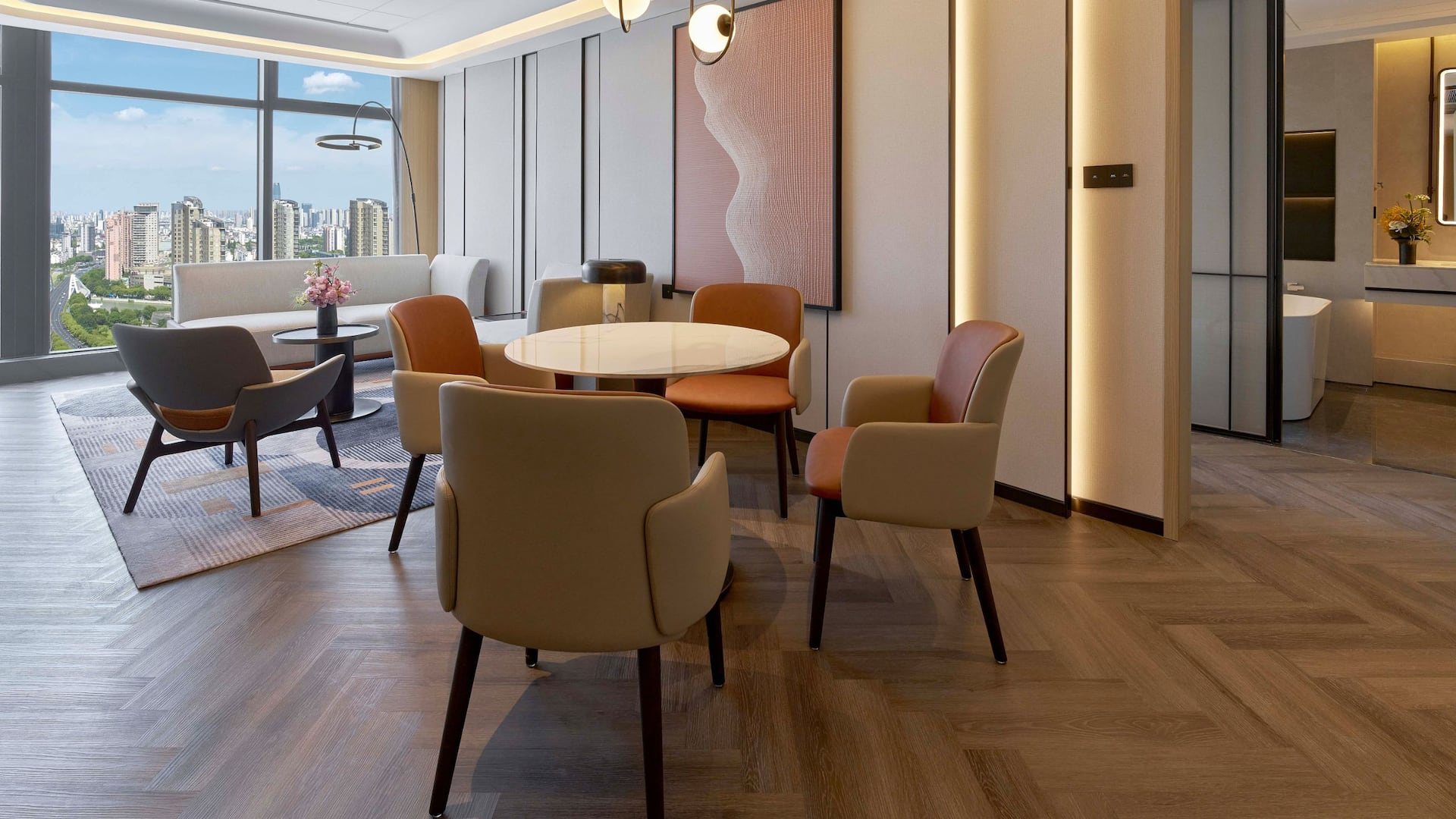 Hyatt Place Kunshan Gaoxin King Bed Suite Living Room