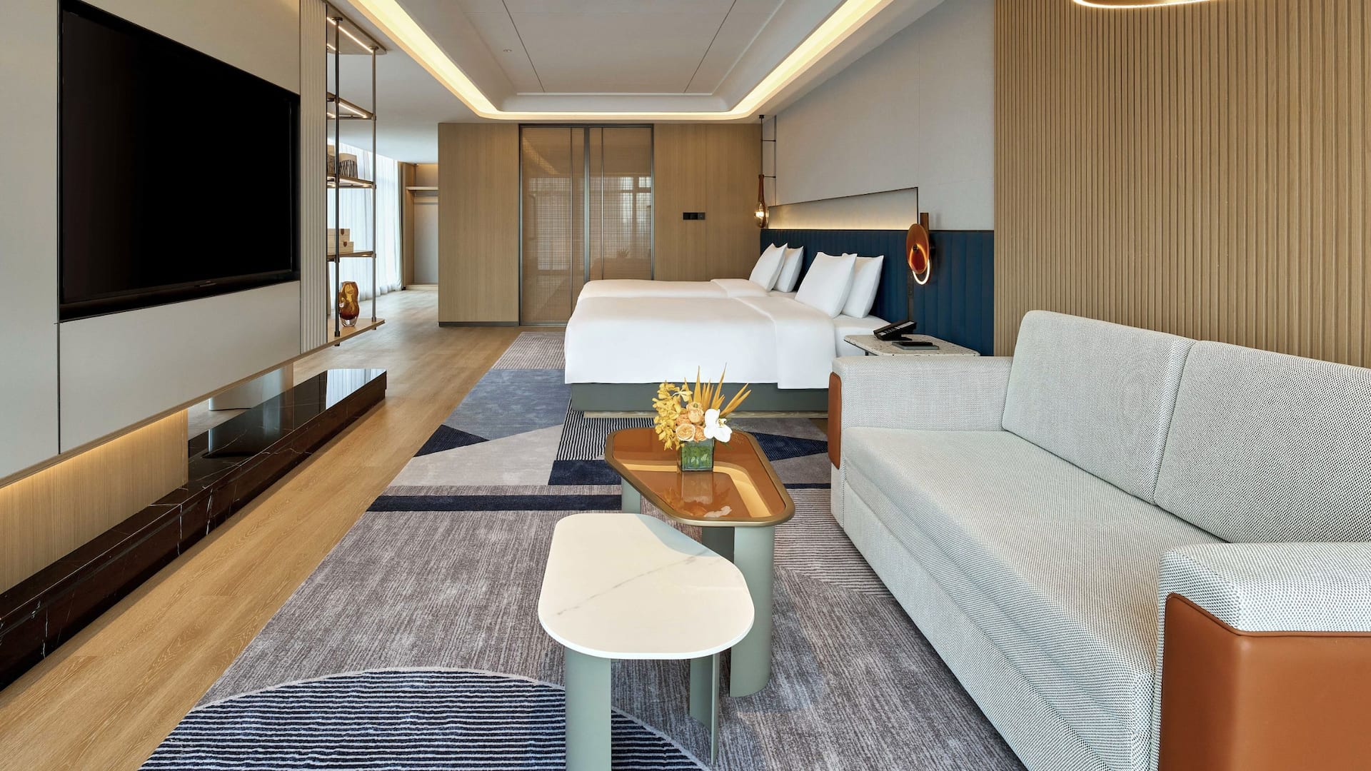Hyatt Place Kunshan Gaoxin Premium Twin Bed With Sofa Bed
