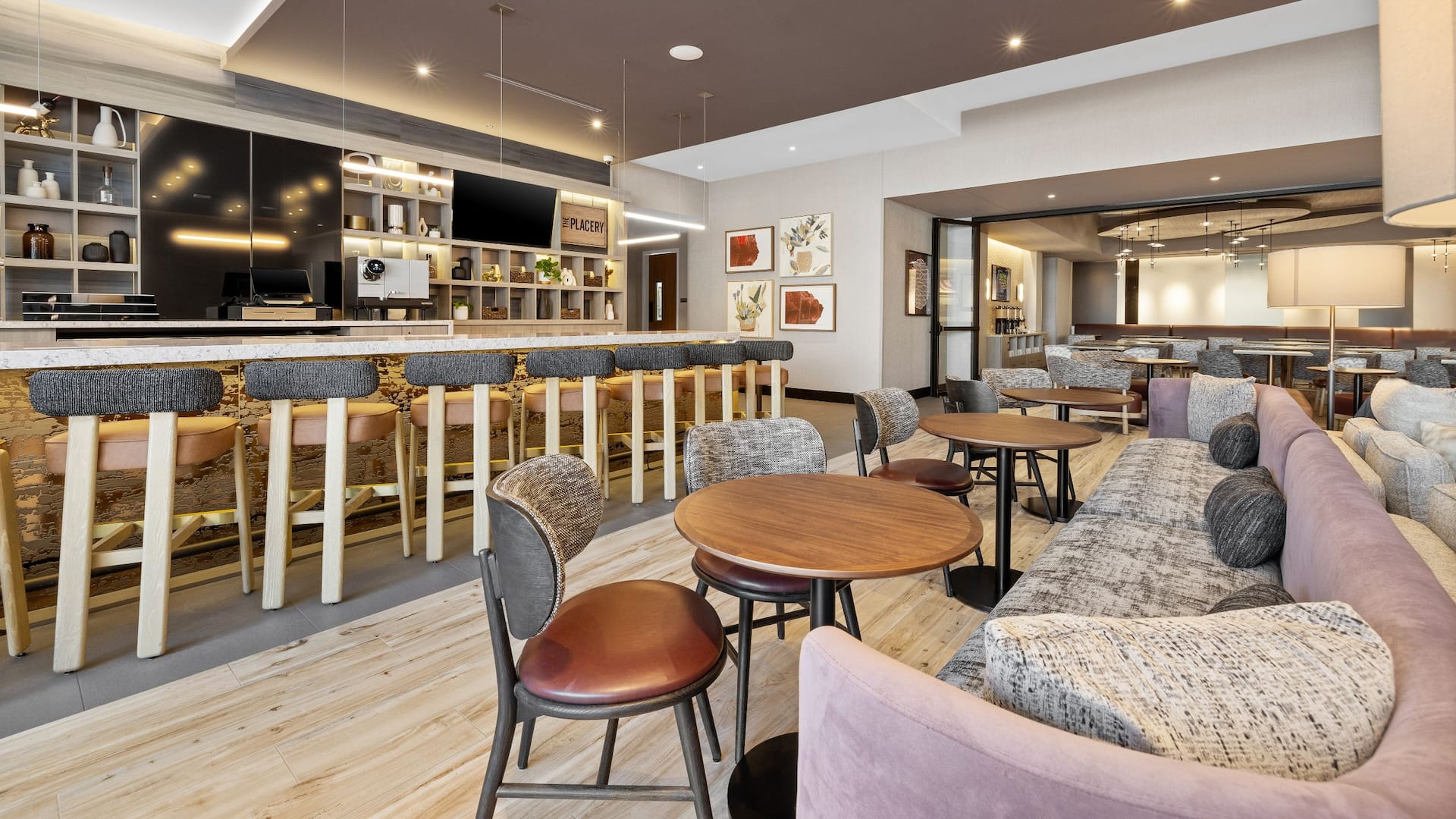 1 of 3 Hyatt Place Rapid City / Downtown The Placery Lounge Area