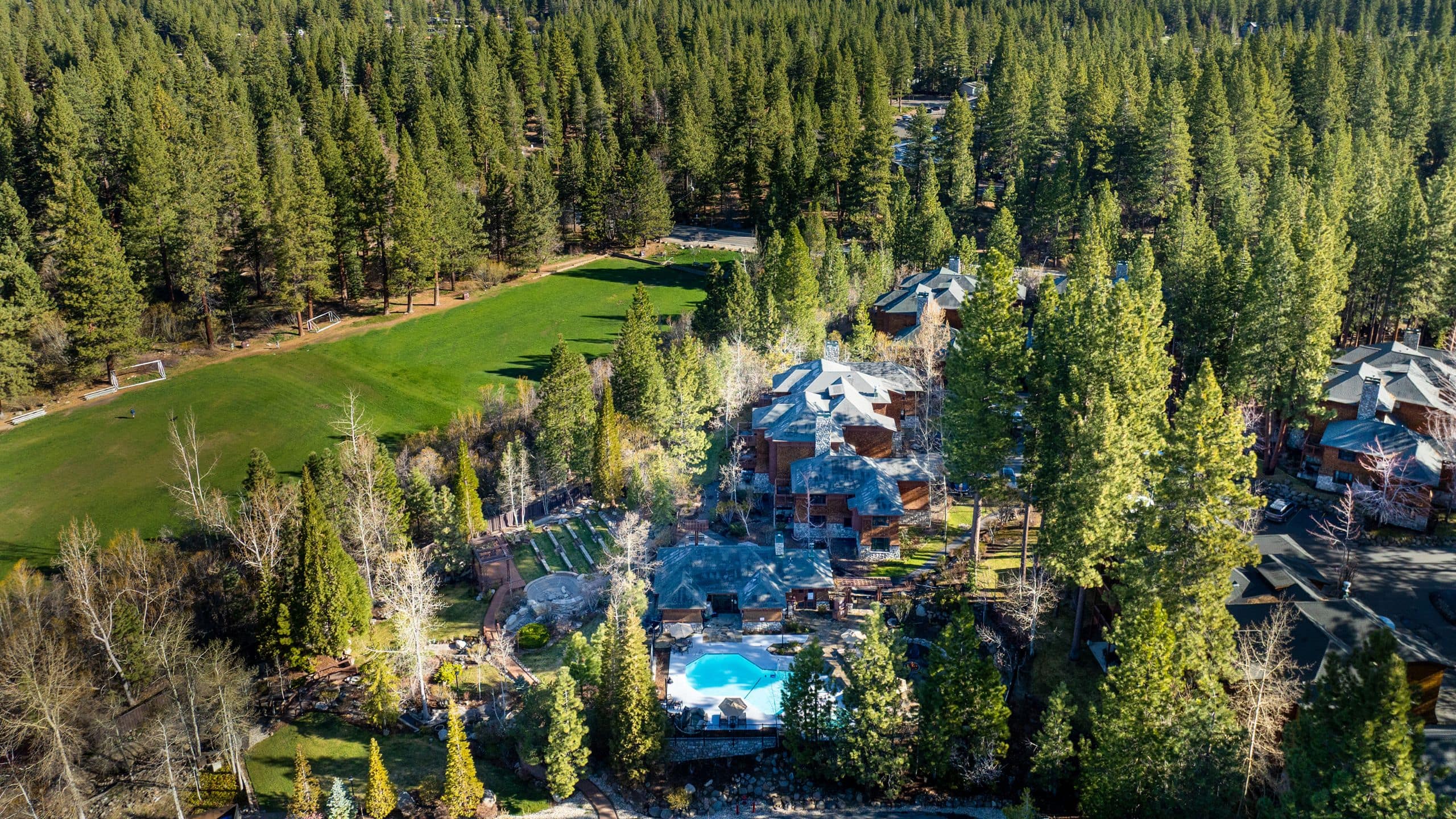 Hyatt Vacation Club at High Sierra Lodge Aerial View