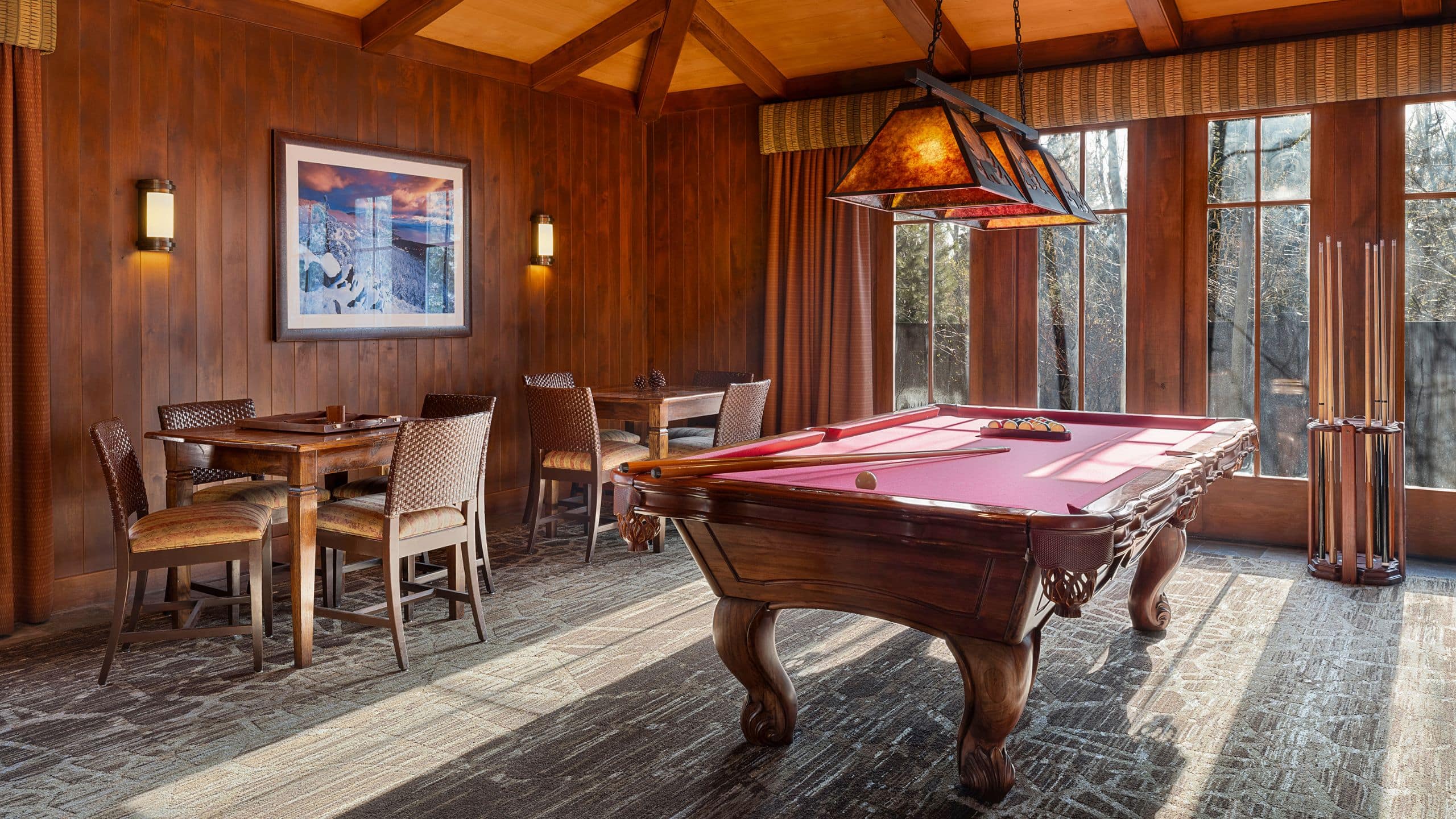 Hyatt Vacation Club at High Sierra Lodge Clubhouse Pool Table