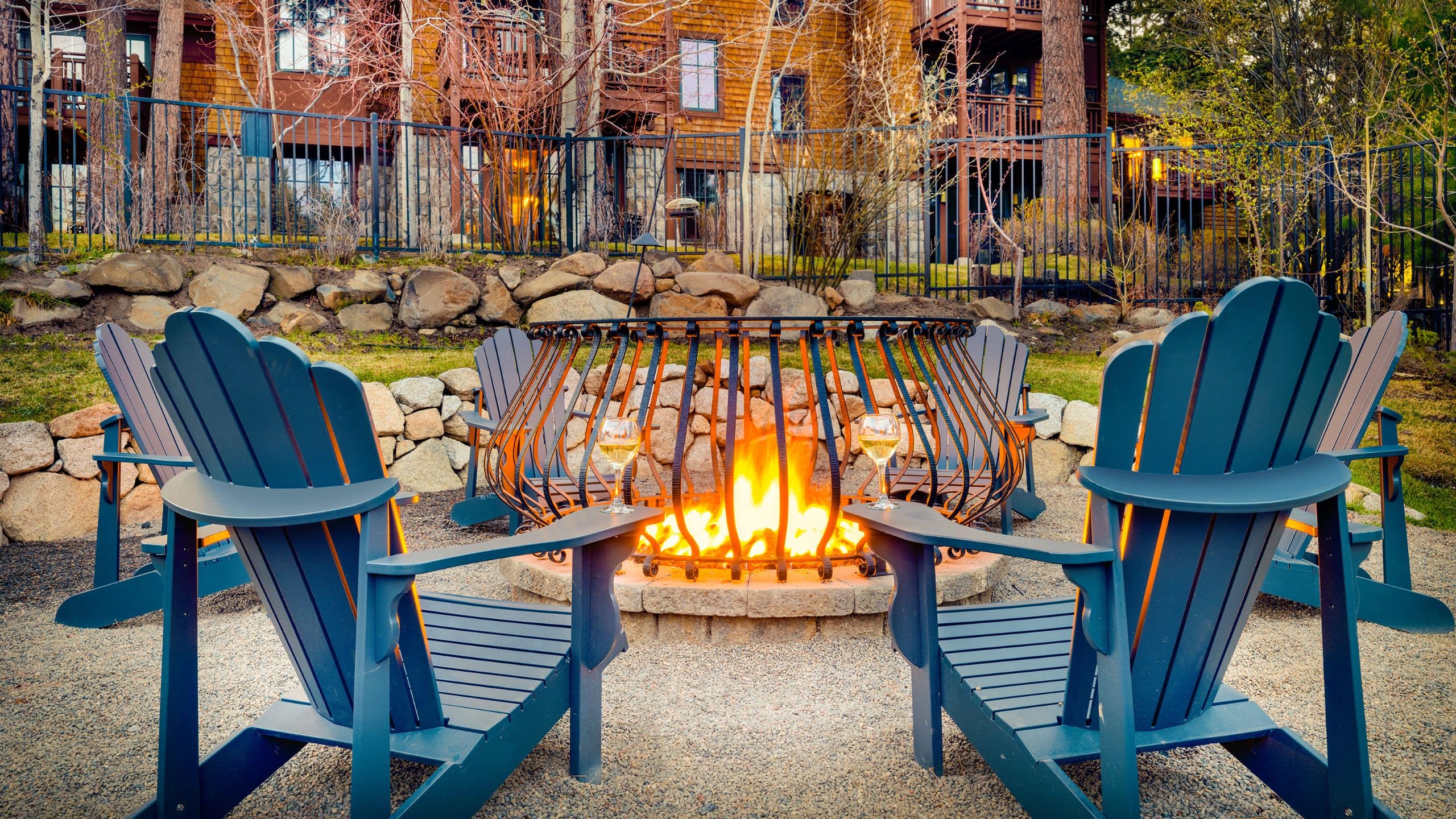 Hyatt Vacation Club at High Sierra Lodge Fire Pit