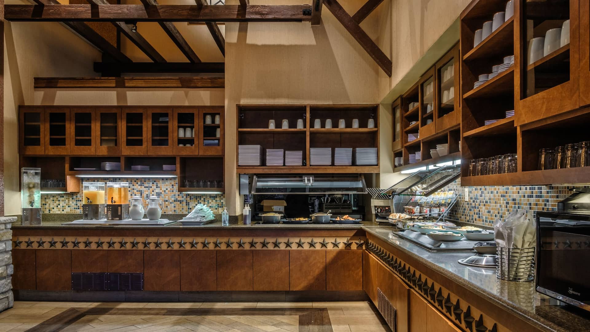 2 of 2 Hyatt Place Fort Worth Historic Stockyards Breakfast Bar