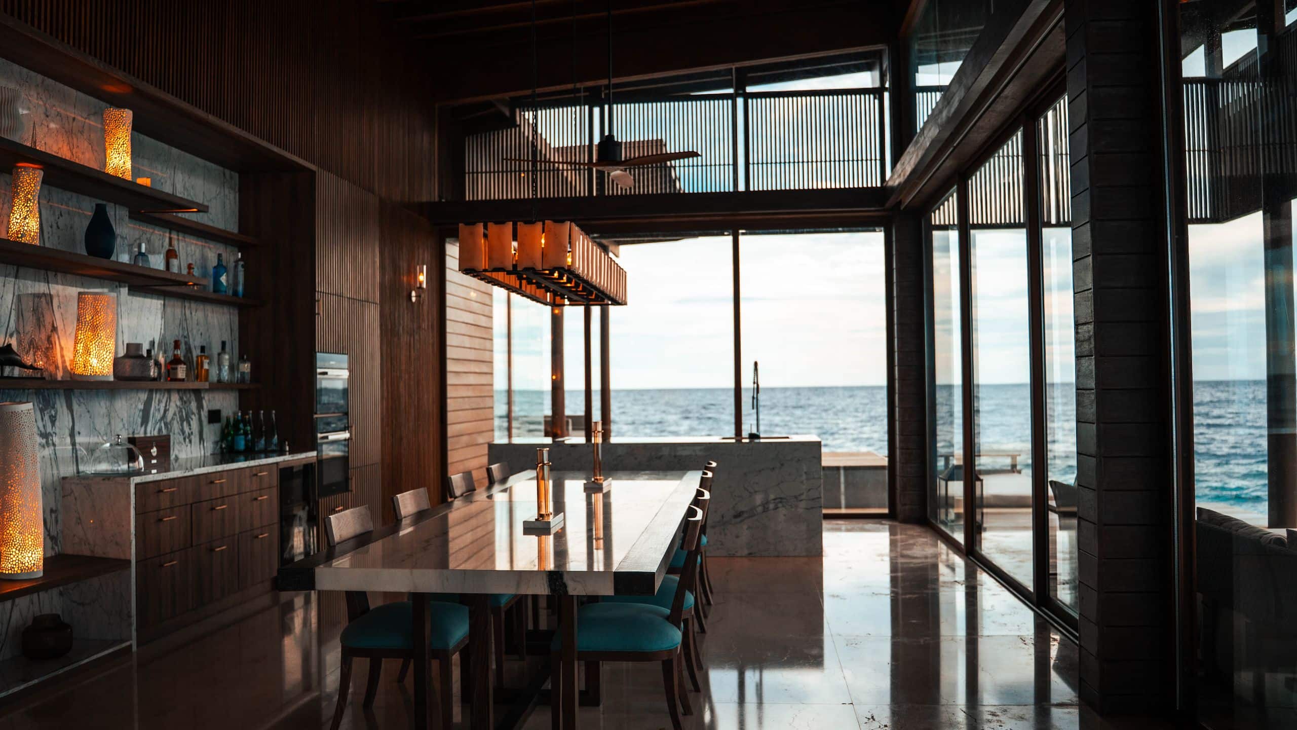 Park Hyatt Maldives Hadahaa Dining Area Kiaali Residence