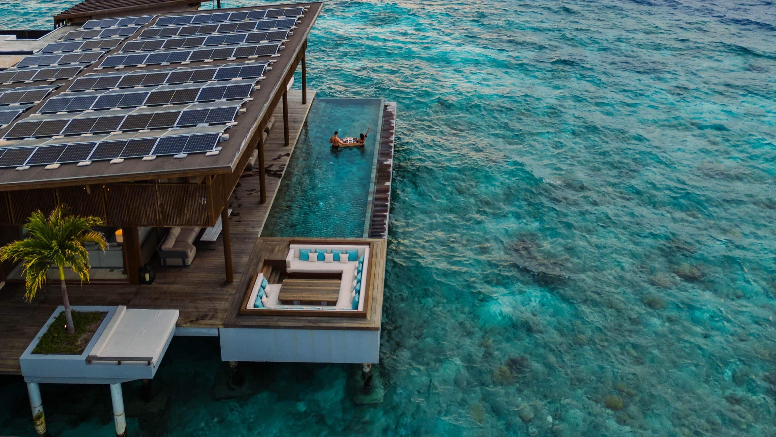 Park Hyatt Maldives Hadahaa Kiaali Residence Aerial View